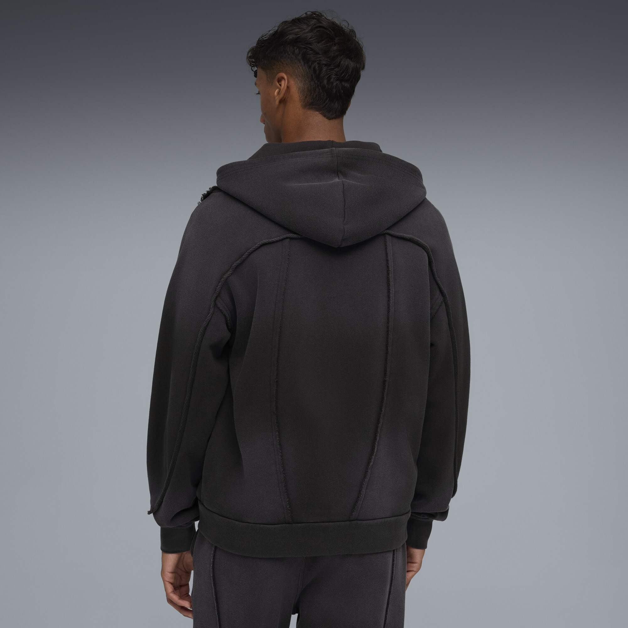 PUMA CLRT 2G hoodie met volledige rits voor Heren, Zwart, Maat L thumbnail 5