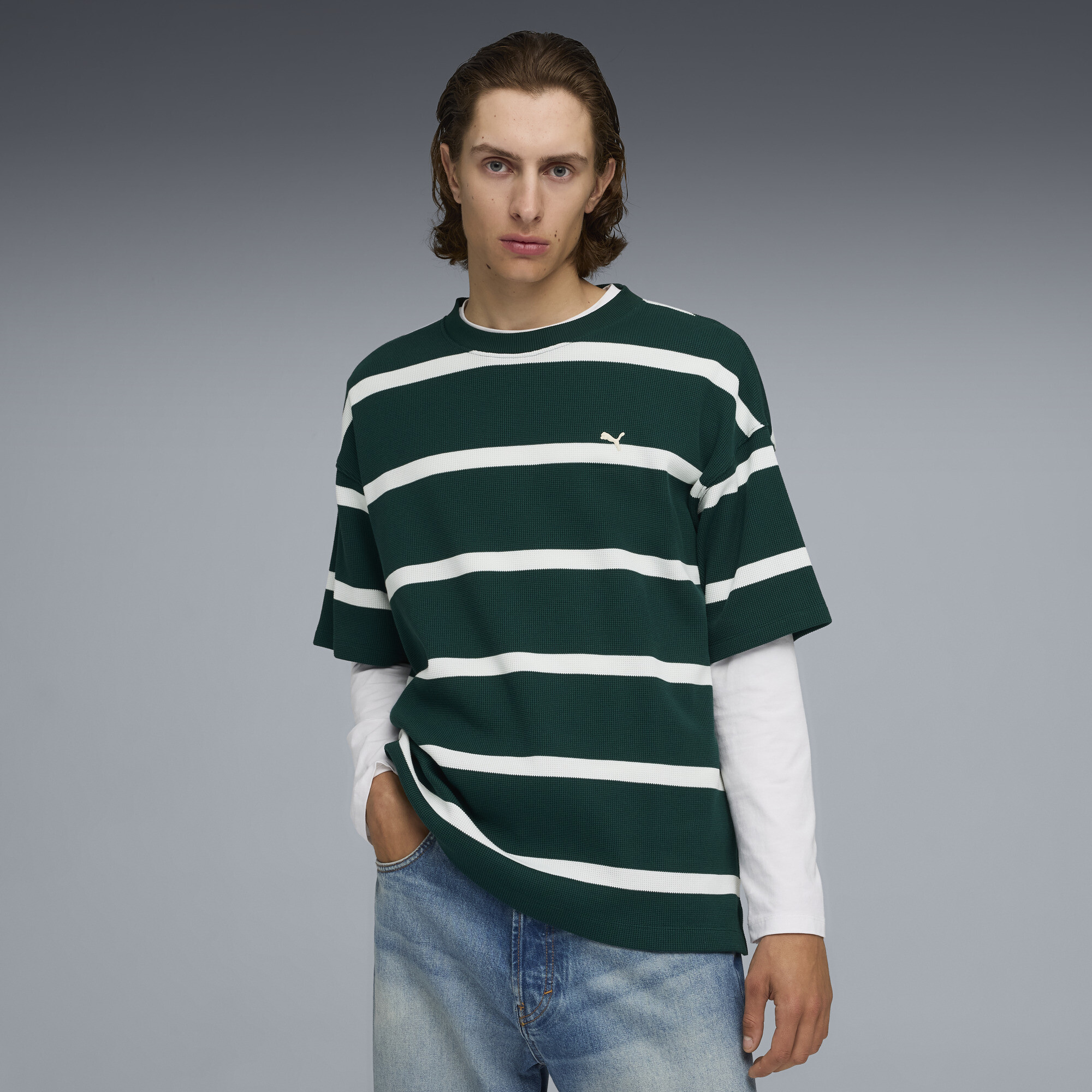 2y Tee ploom／essential Raglan Mock soor