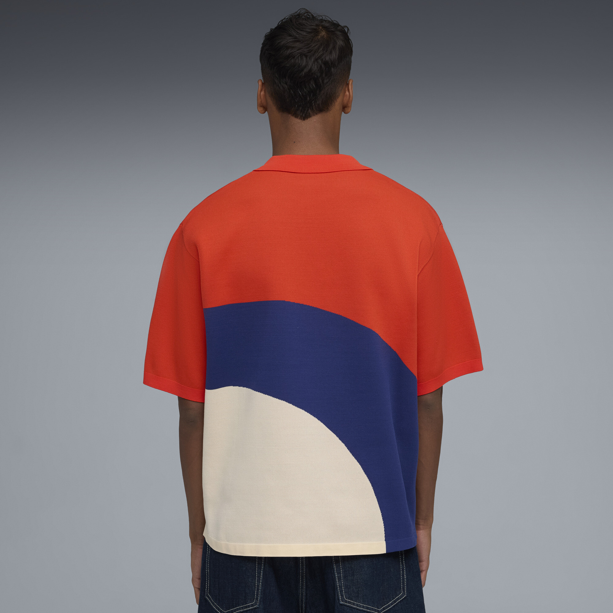 PUMA.NOW polo voor Heren, Rood, Maat L thumbnail 5