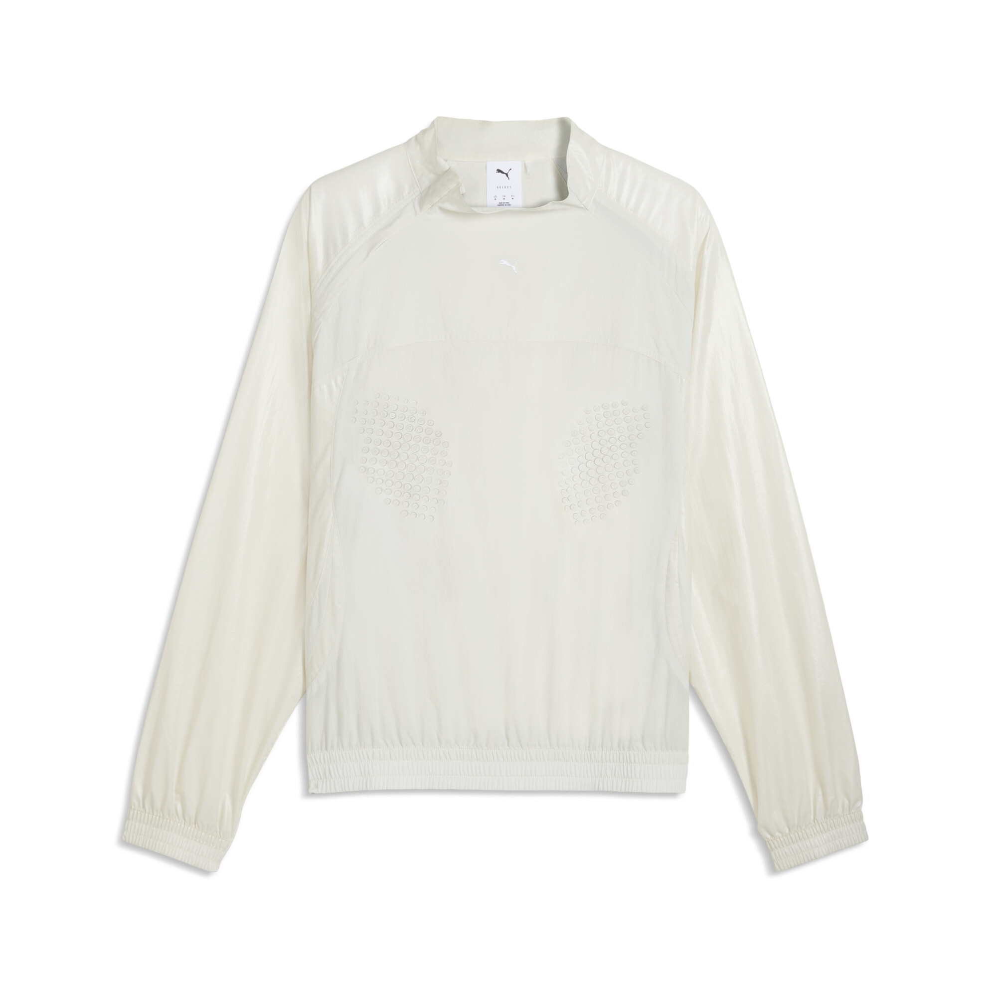 PUMA CLRT uniseks top met halve rits, Grijs, Maat XS thumbnail 3