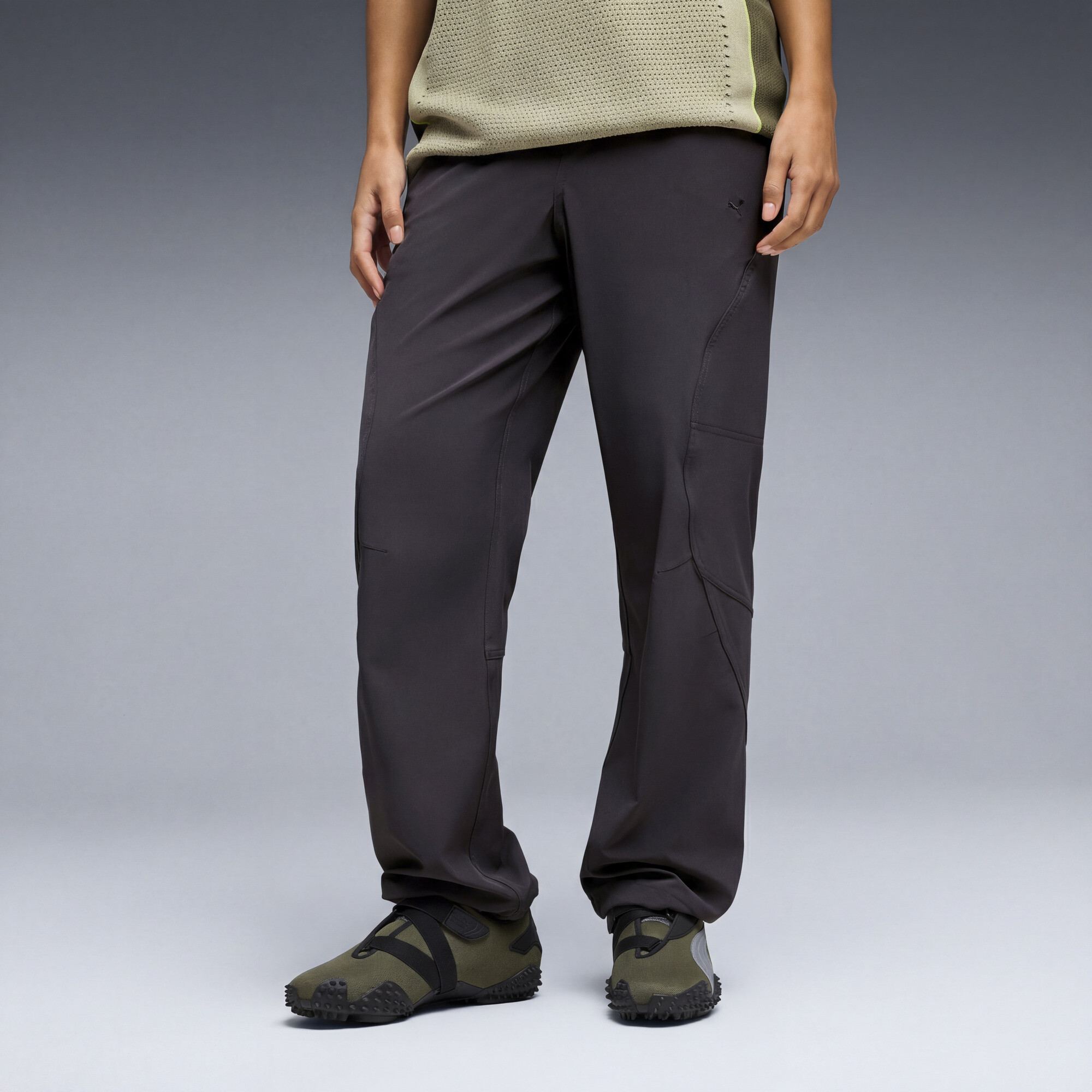 PUMA CLRT Relaxed Fatigue uniseks broek, Grijs, Maat S thumbnail 6