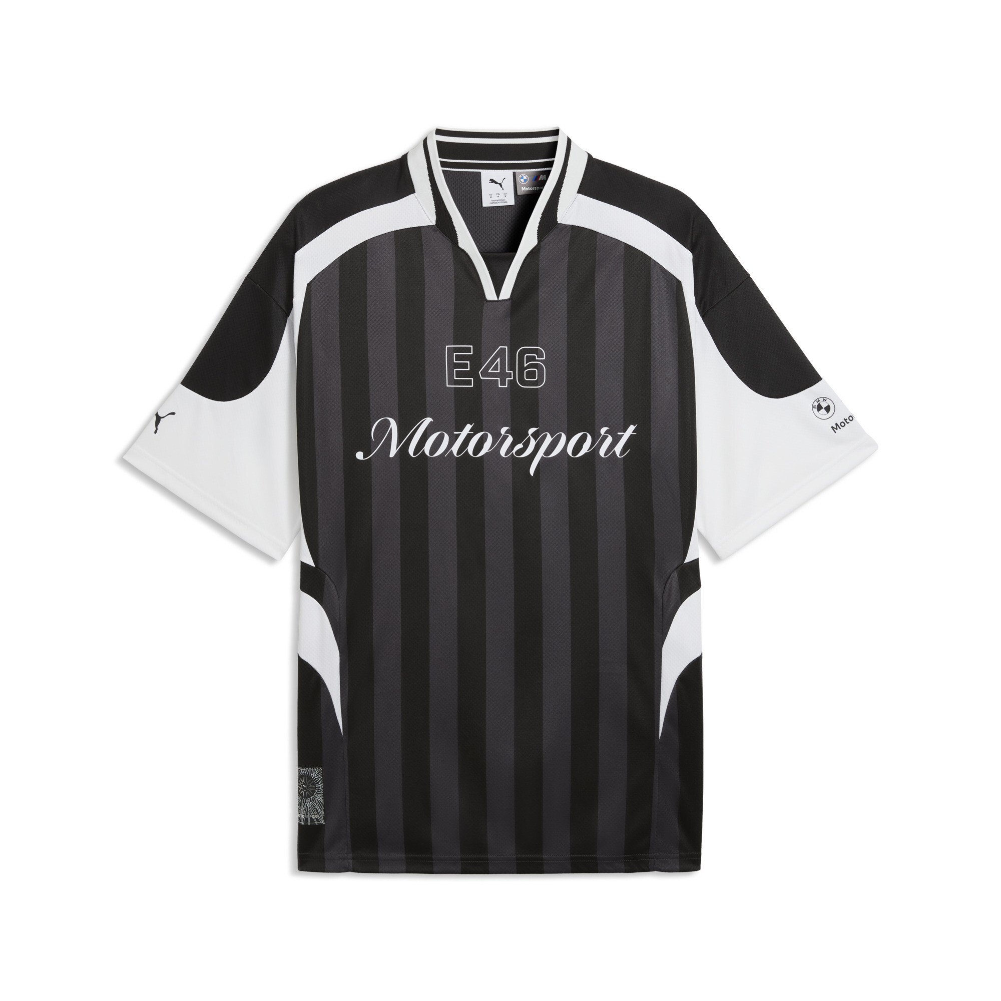 PUMA BMW M MOTORSPORT Lifestyle shirt voor Heren, Zwart, Maat L