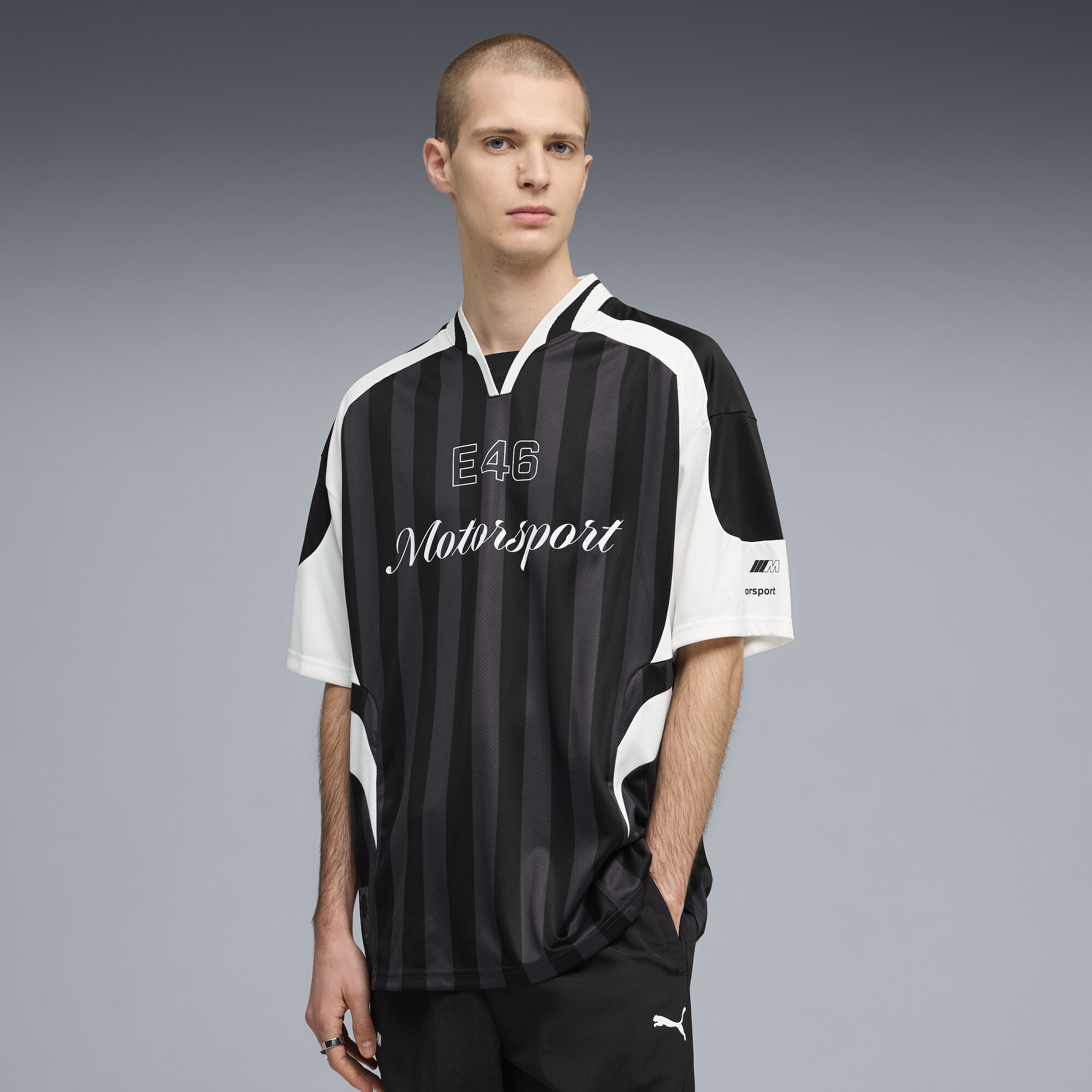 PUMA BMW M Motorsport Men's Jersey in Black, Size XL