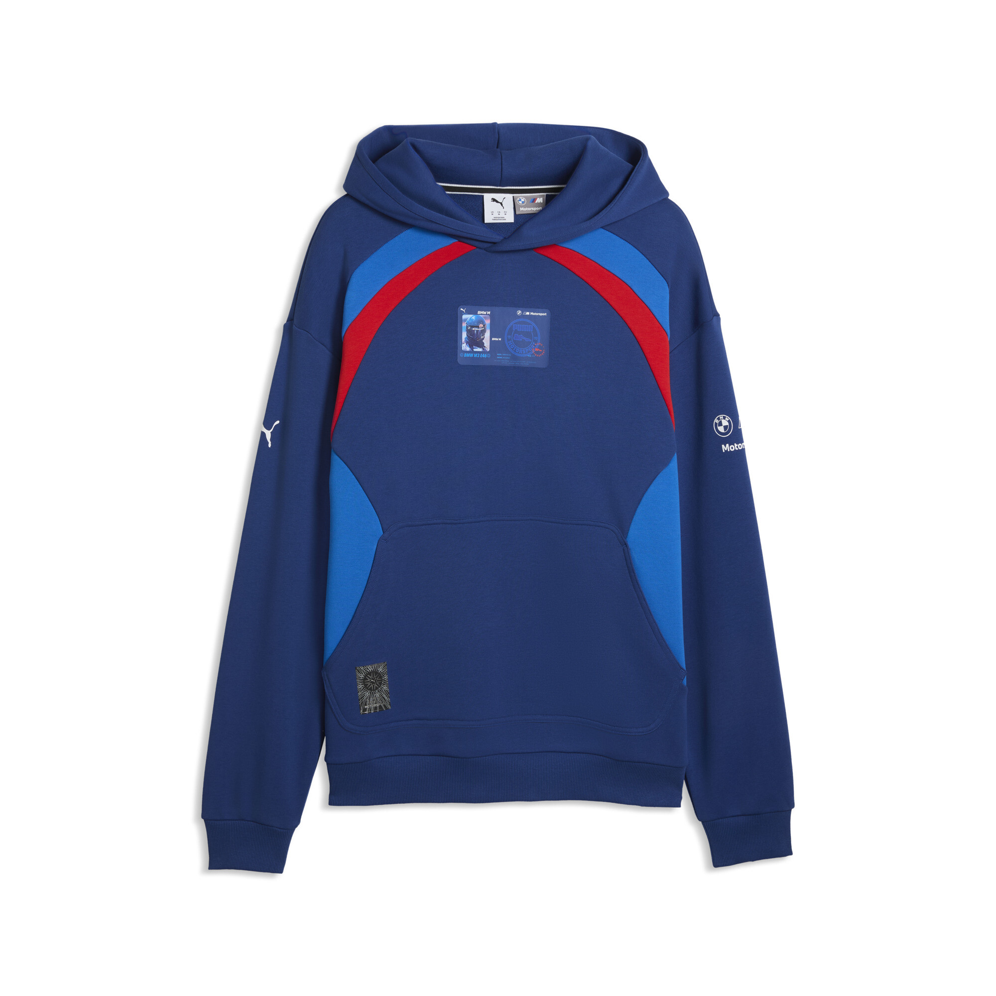 PUMA BMW M MOTORSPORT Lifestyle relaxte hoodie voor Heren, Blauw, Maat L