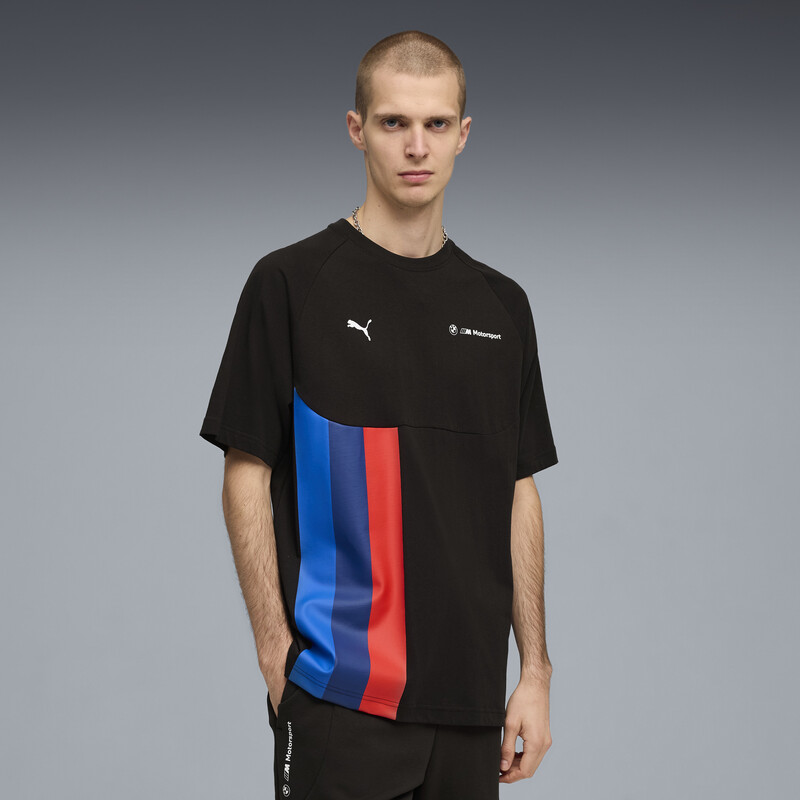 

Men's PUMA BMW M Motorsport TECH-X Colorblock Stripes Tee