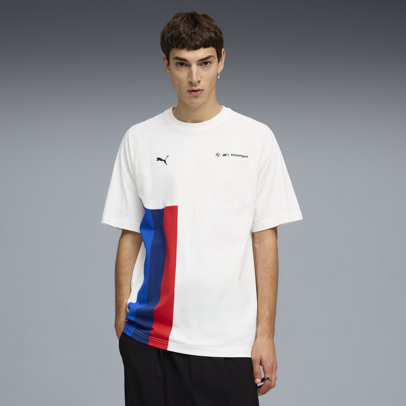 

Men's PUMA BMW M Motorsport TECH-X Colorblock Stripes Tee