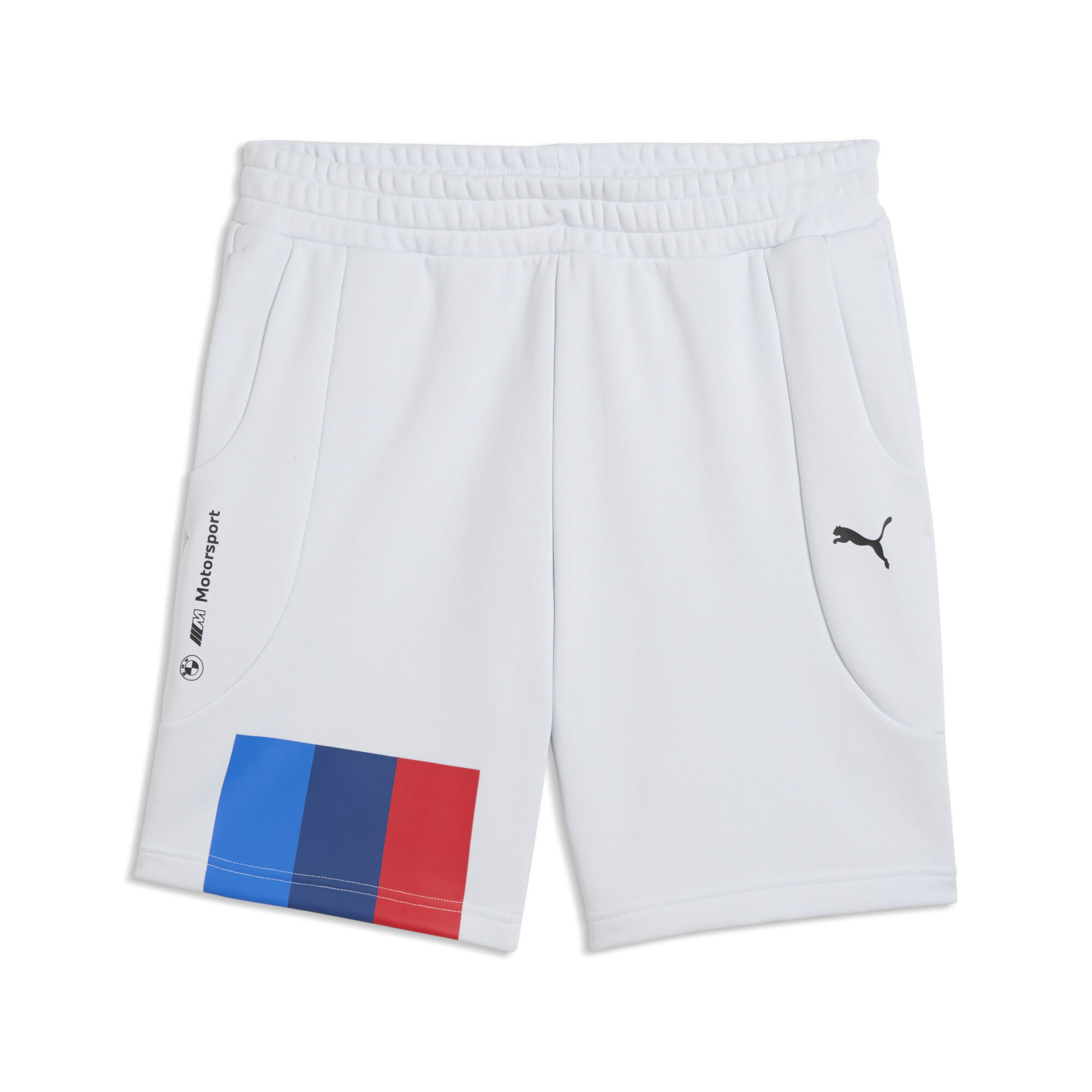 BMW M MOTORSPORT PUMATECH-X short voor Heren, Zilver