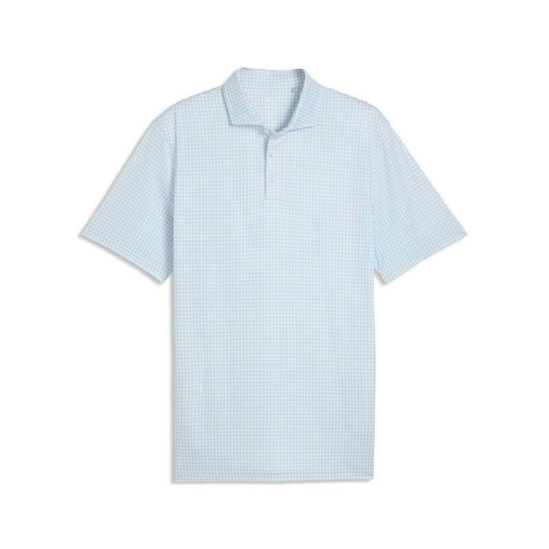 

Men's PUMA Cloudspun Mono Check Polo T-shirt