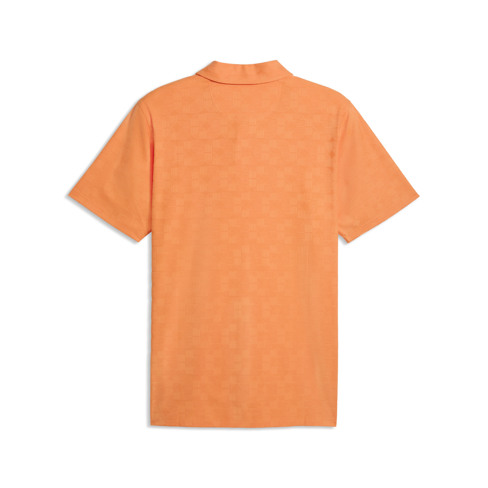 PUMA MATTR Deco Jacquard golfpolo voor Heren, Oranje, Maat M thumbnail 2