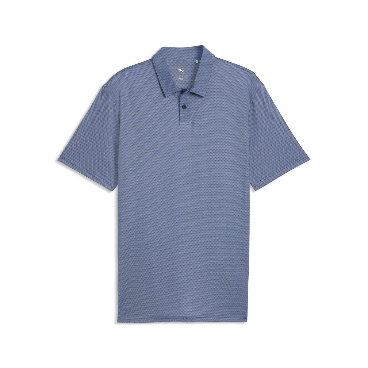 CLOUDSPUN Birdseye Golf Polo Men in White Glow/Deep Navy by PUMA, Large