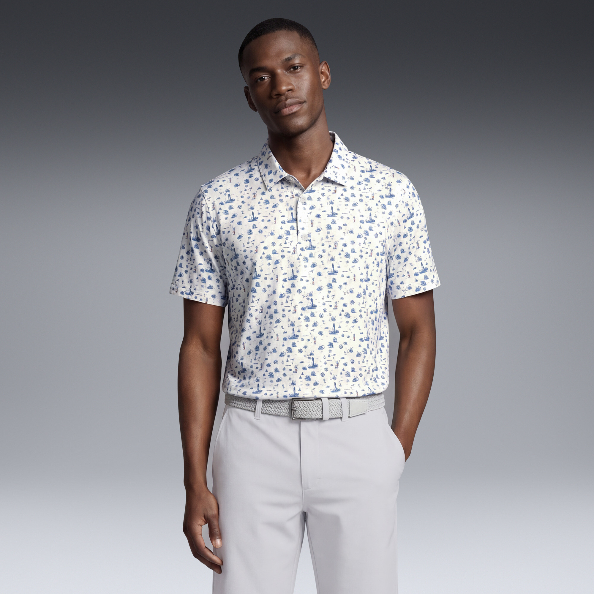 POLO SPORTS アスリートシャツ MATTR Lighthouse Golf Polo Men