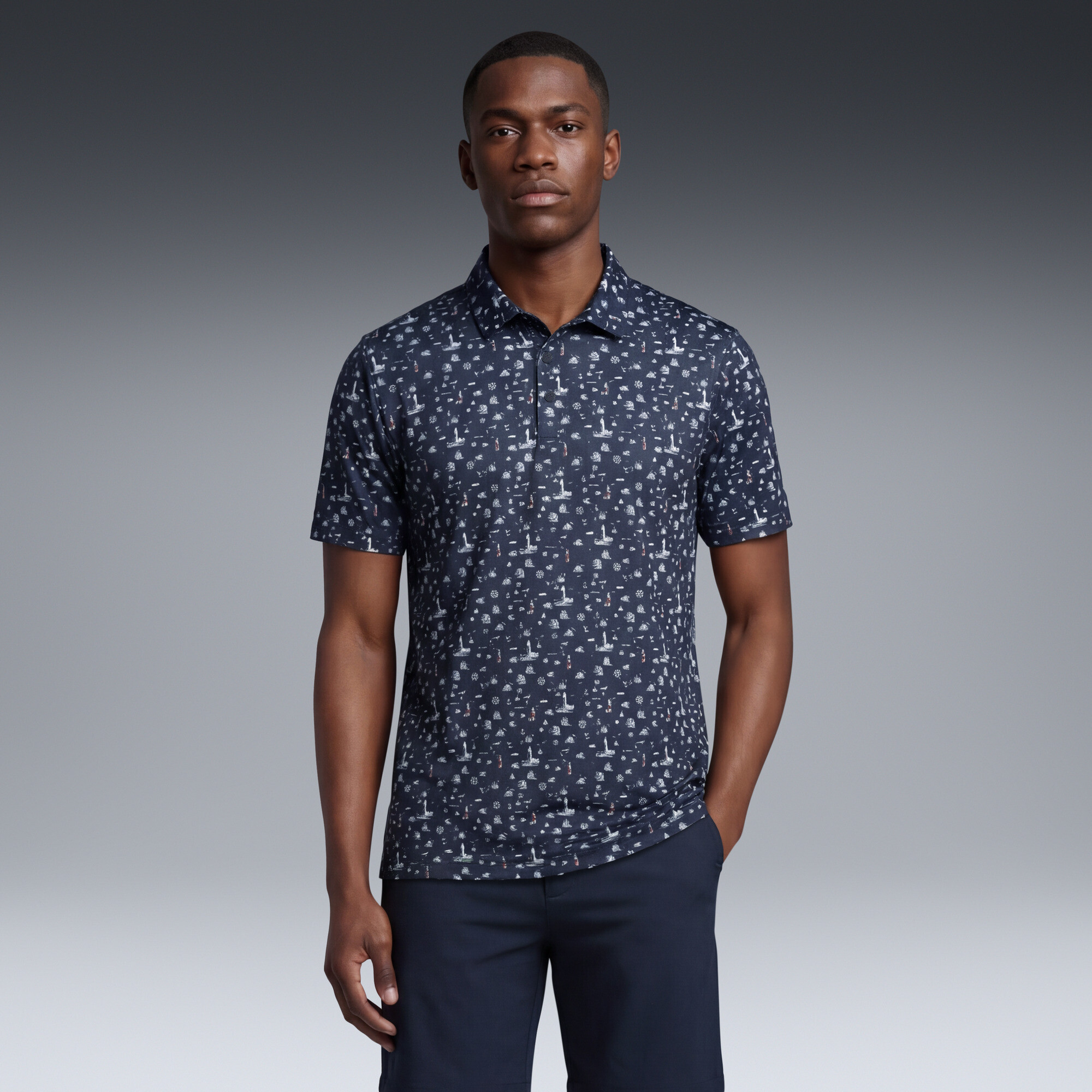 PUMA Polo de golf MATTR Lighthouse Homme Vêtements