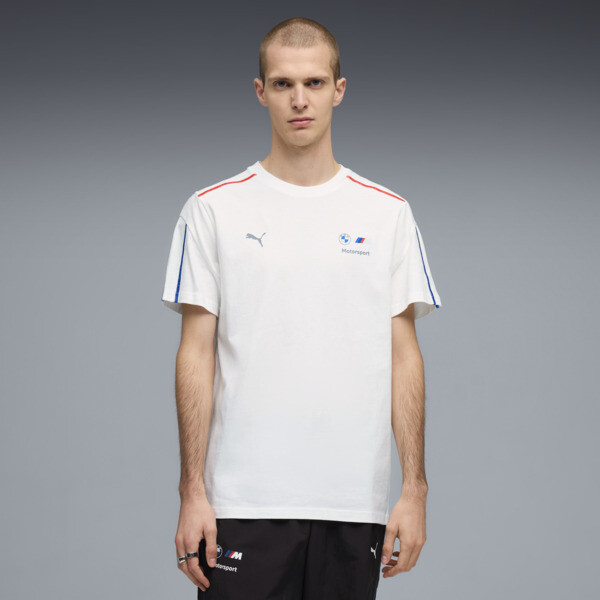 Remera PUMA BMW M Motorsport Sportswear MT7 para Hombre En Blanco