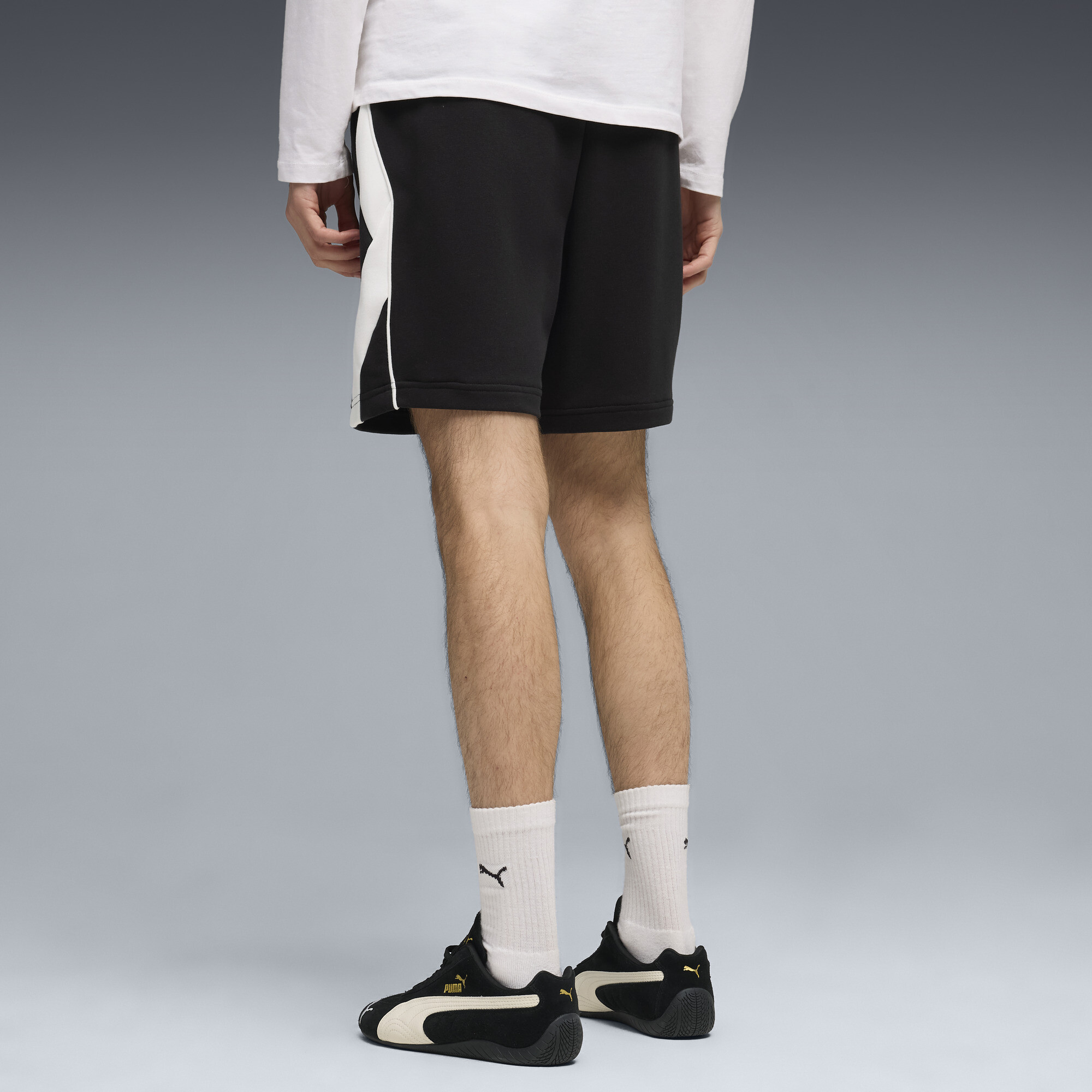 PUMA BMW M MOTORSPORT Sportswear short voor Heren, Zwart, Maat XXL thumbnail 3