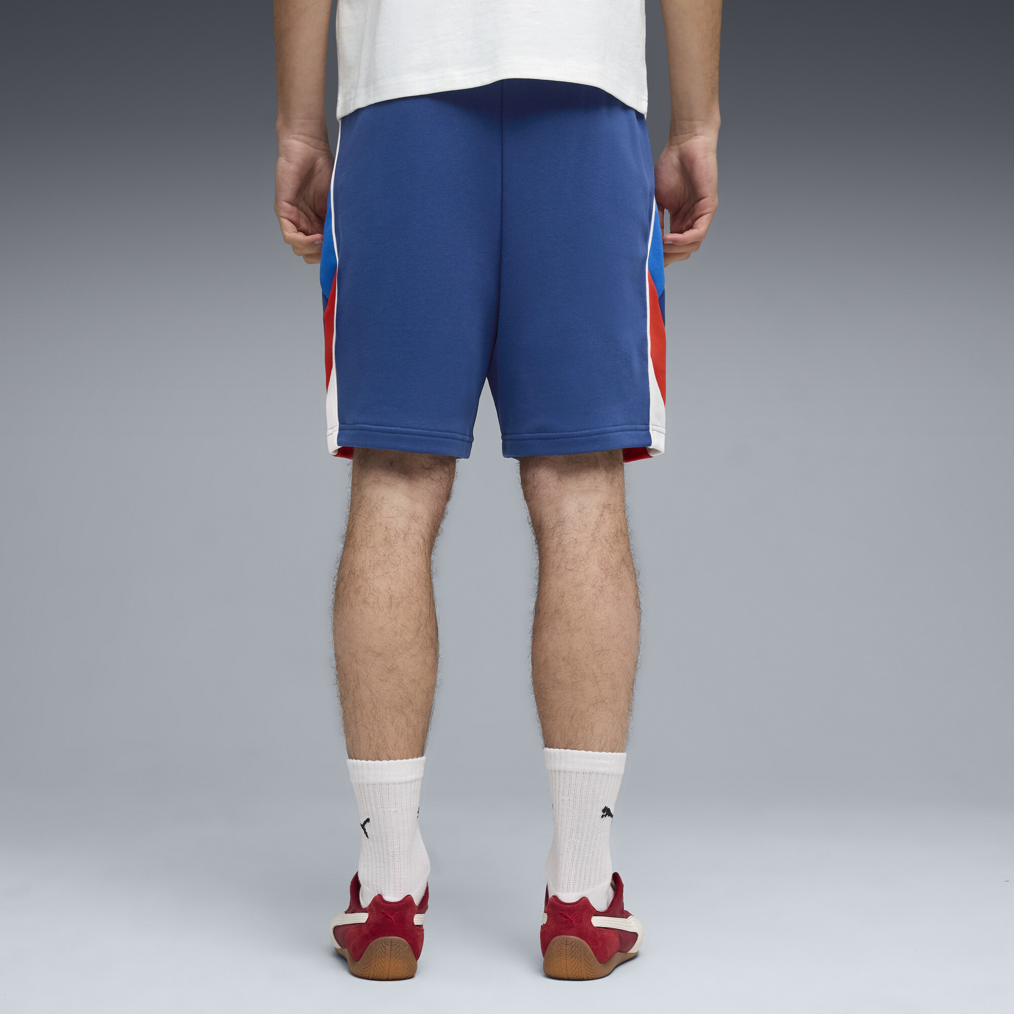 PUMA BMW M MOTORSPORT Sportswear short voor Heren, Blauw, Maat XS thumbnail 3