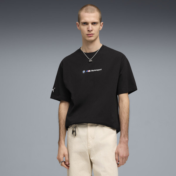 Remera PUMA BMW M Motorsport Sportswear para Hombre En Negro