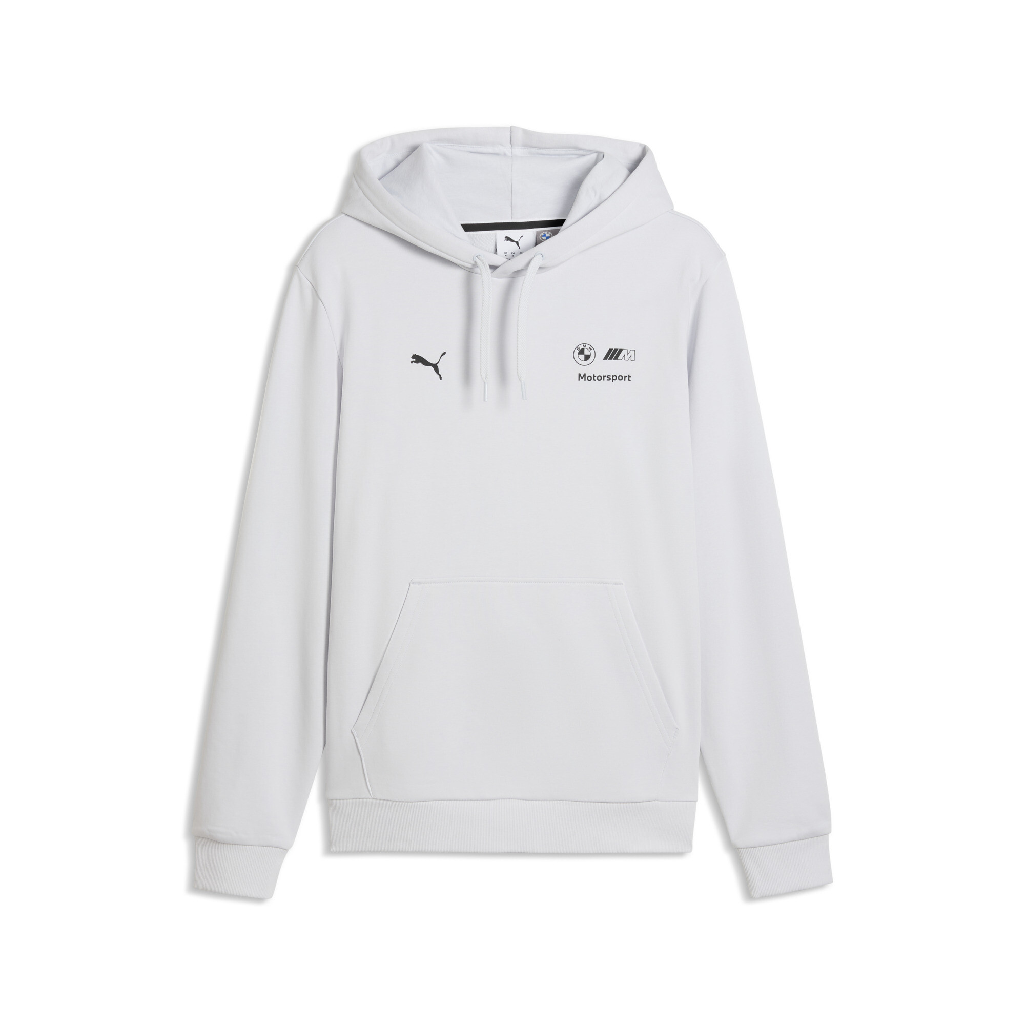 PUMA BMW M MOTORSPORT Essentials hoodie voor Heren, Zilver