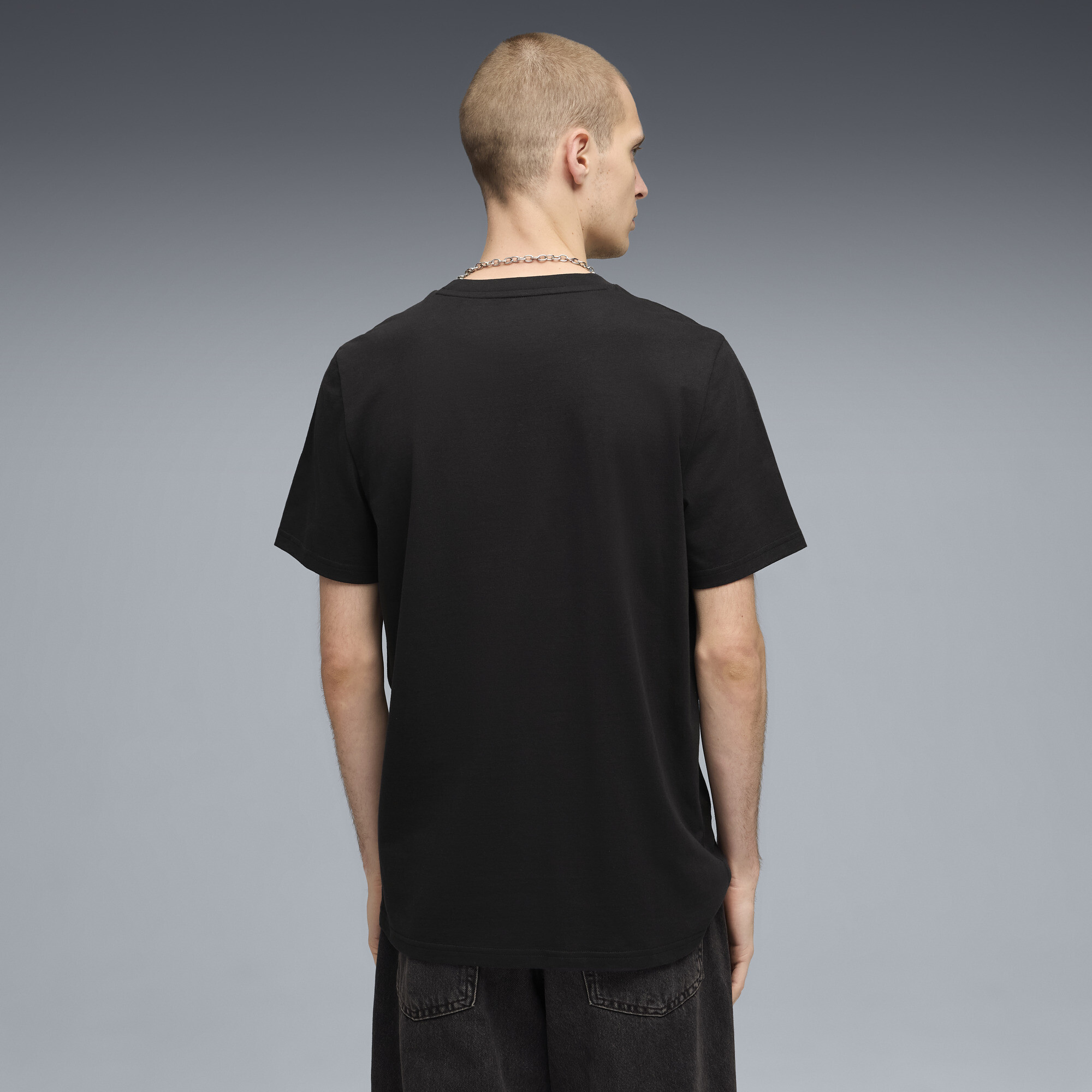 PUMA BMW M MOTORSPORT Essentials+ T-shirt voor Heren, Zwart, Maat XL thumbnail 3