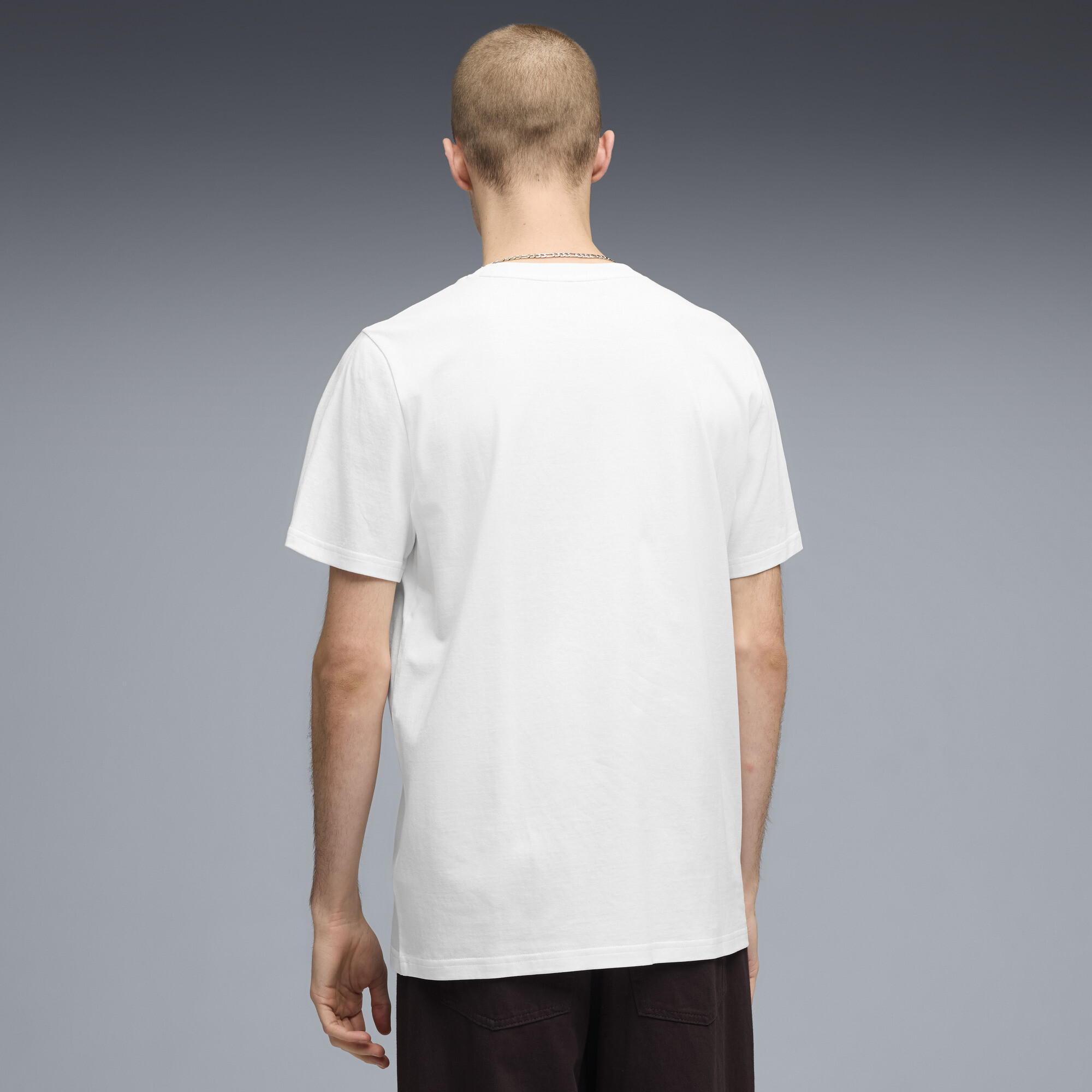 PUMA BMW M MOTORSPORT Essentials+ T-shirt voor Heren, Wit, Maat L thumbnail 3