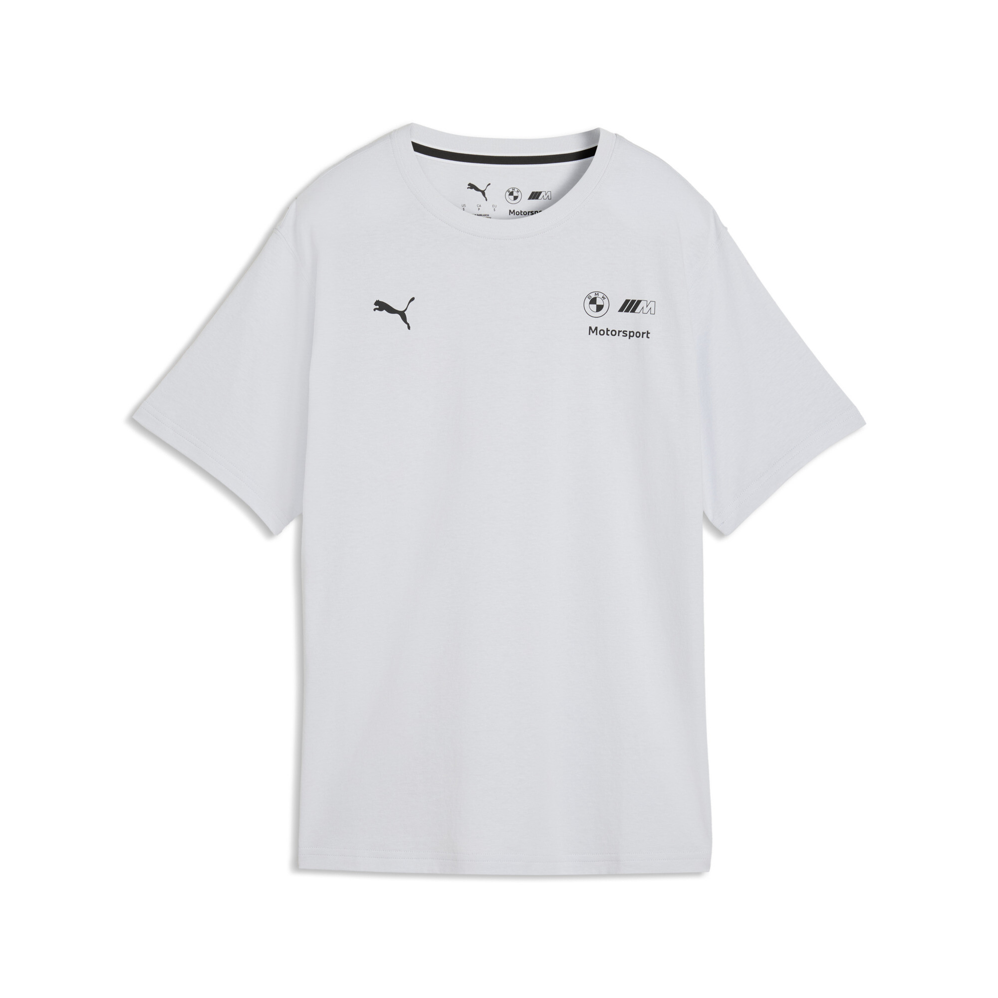 PUMA BMW M MOTORSPORT Essentials T-shirt voor Dames, Zilver, Maat XS thumbnail 3