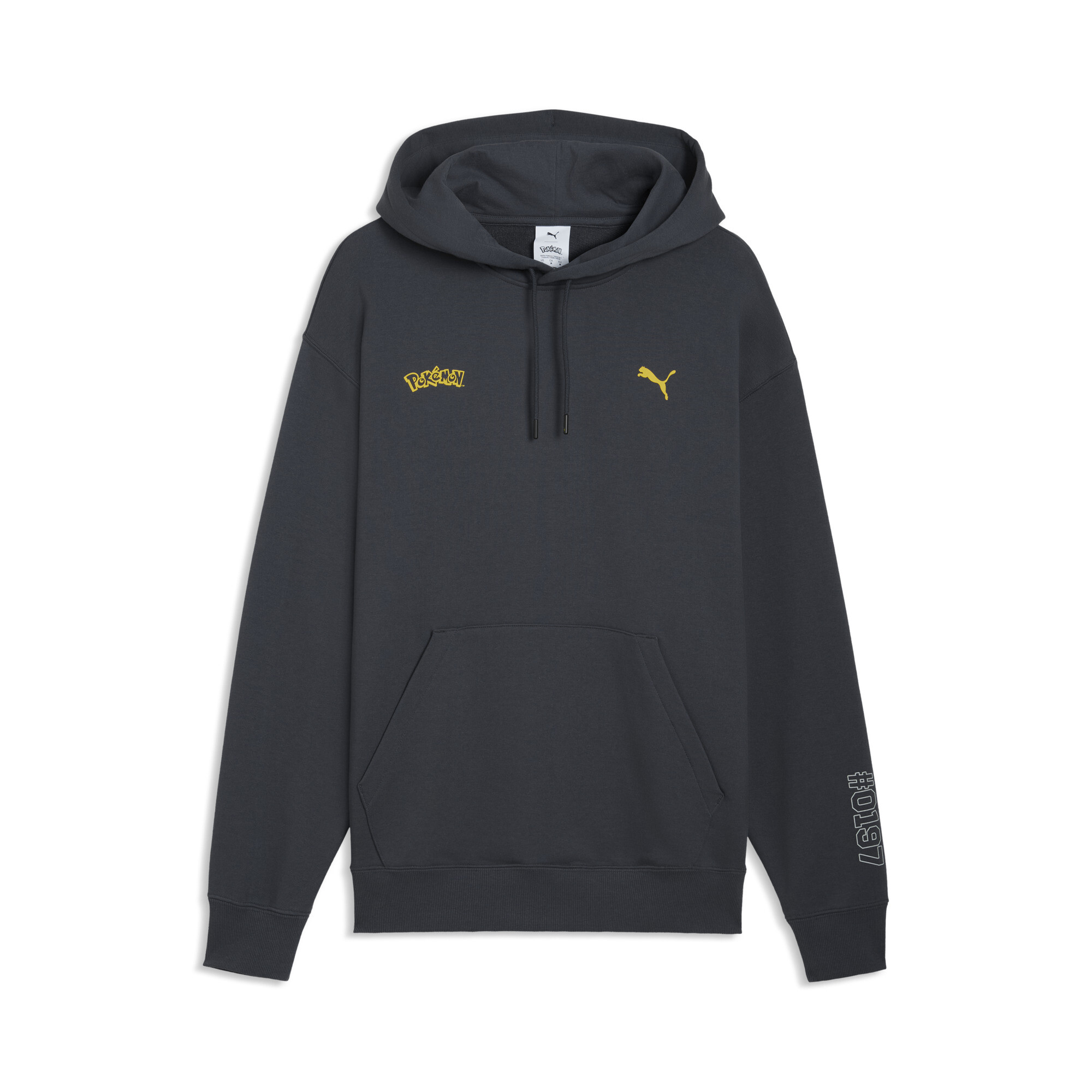 Hoodie décontracté à motif PUMA x POKÉMON Homme Accessoires Jaune - vue 3