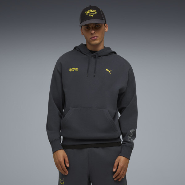 Buzo con capucha PUMA x POKÉMON para Hombre En Strong Gris