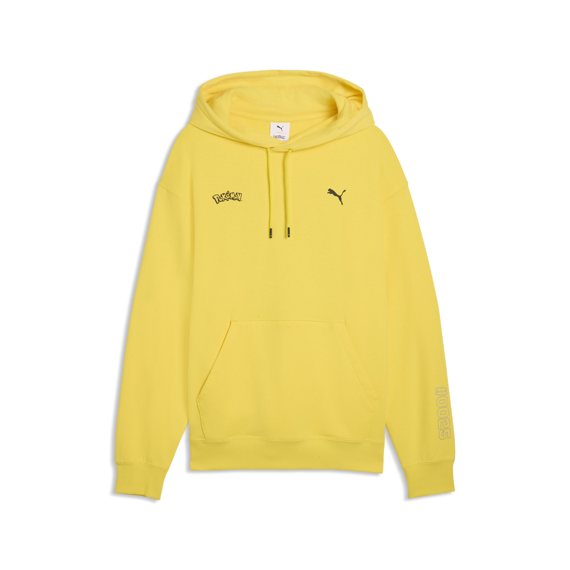 Hoodie décontracté à motif PUMA x POKÉMON Homme Accessoires Jaune - vue 1
