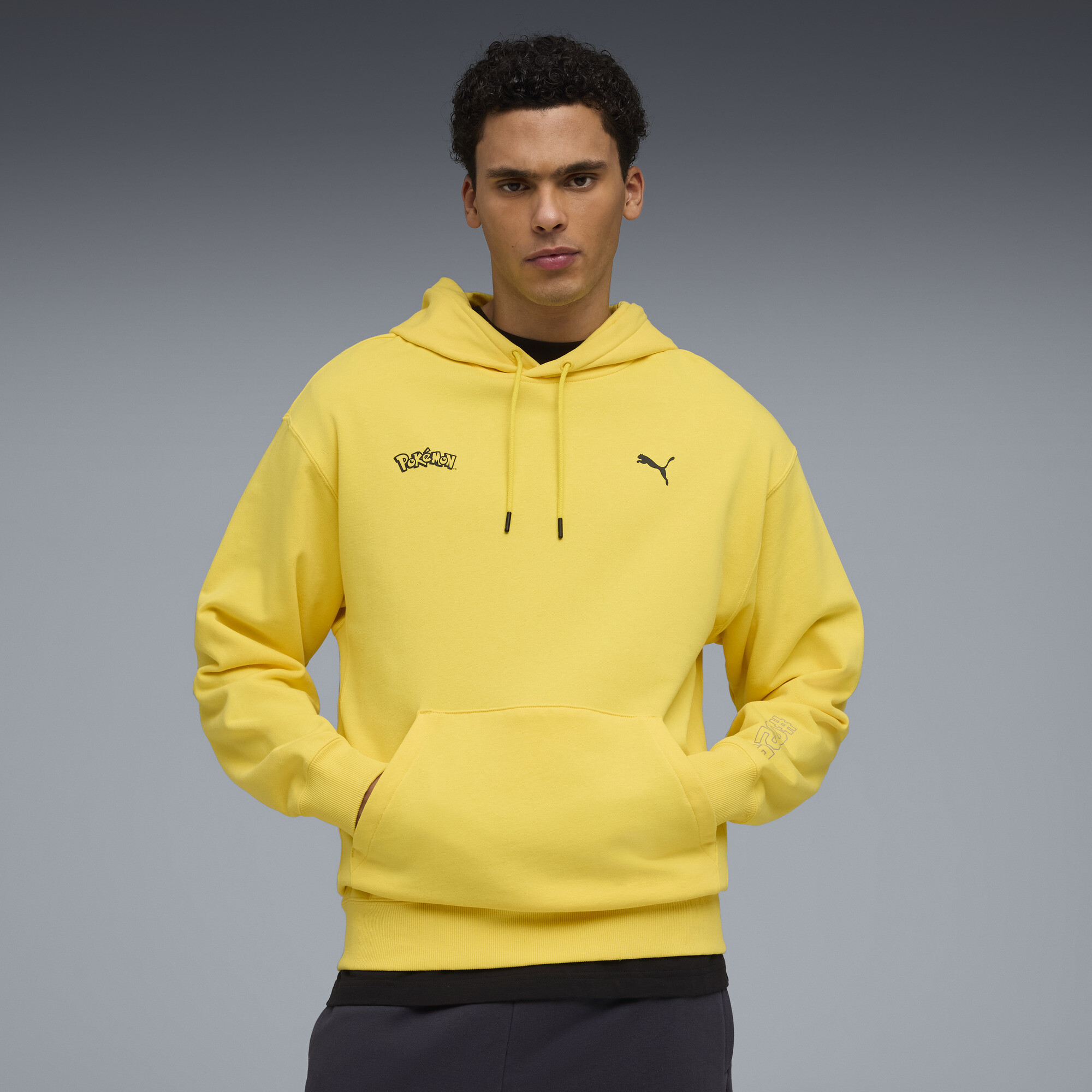 Худі PUMA x POKÉMON Relaxed Graphic Hoodie Men | Колір: Жовтий