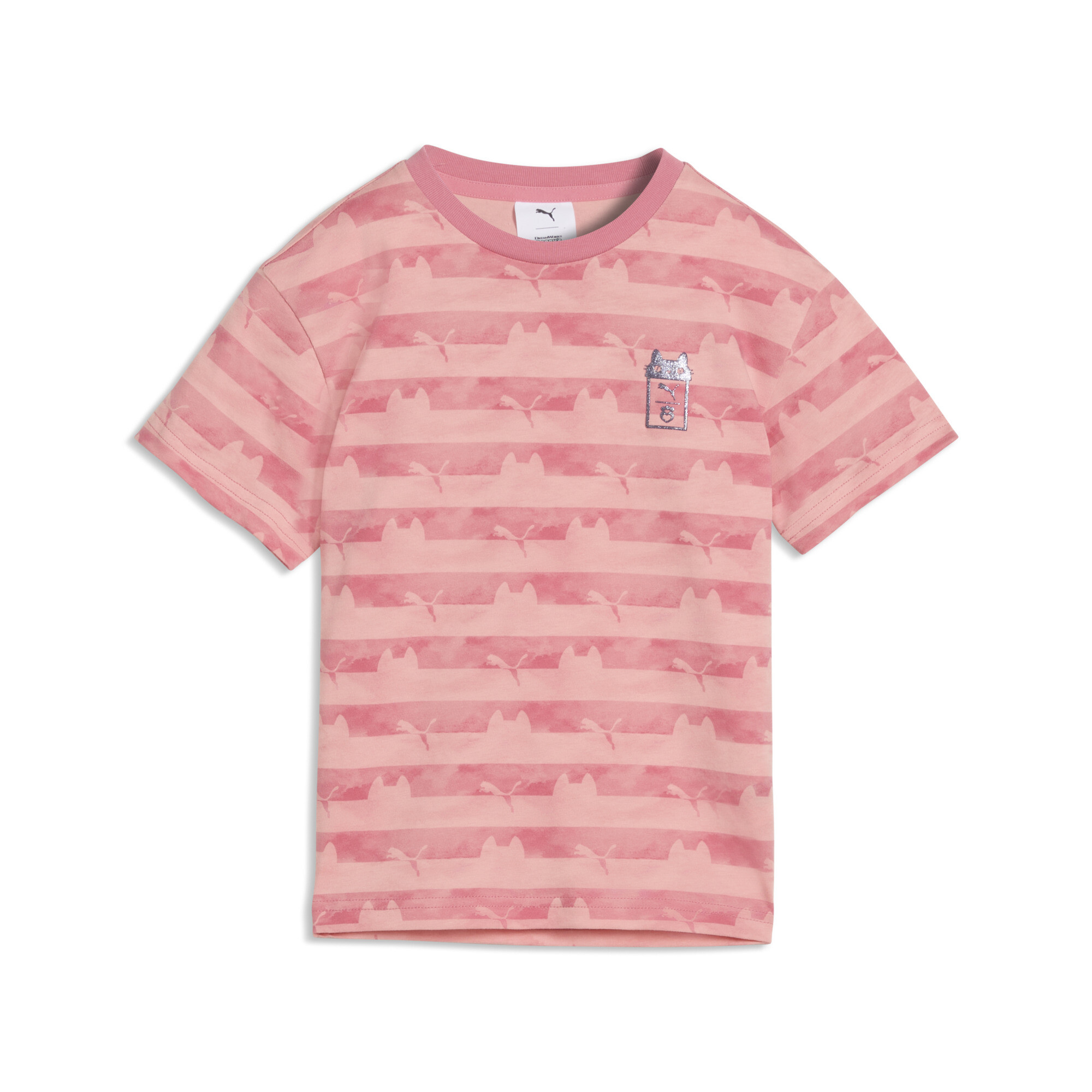 PUMA x GABBY'S DOLLHOUSE T-shirt met wijde pasvorm met print voor Dames, Roze, Maat 4-5Y