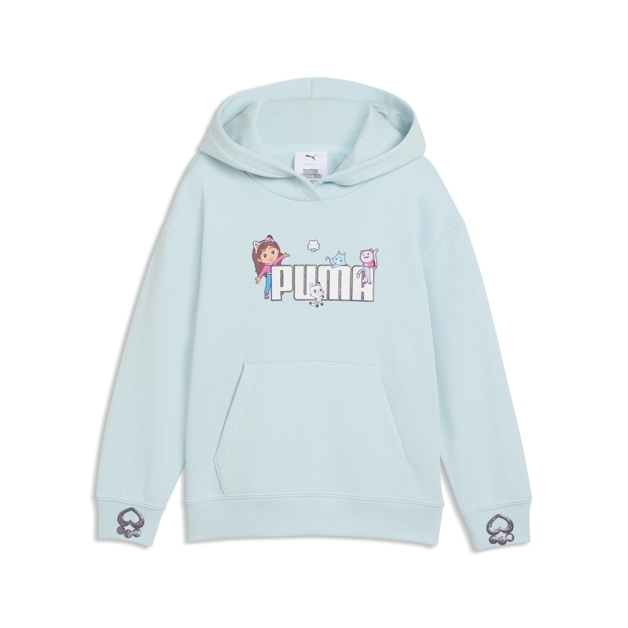 PUMA x GABBY'S DOLLHOUSE relaxte hoodie met print voor Dames, Maat 3-4Y