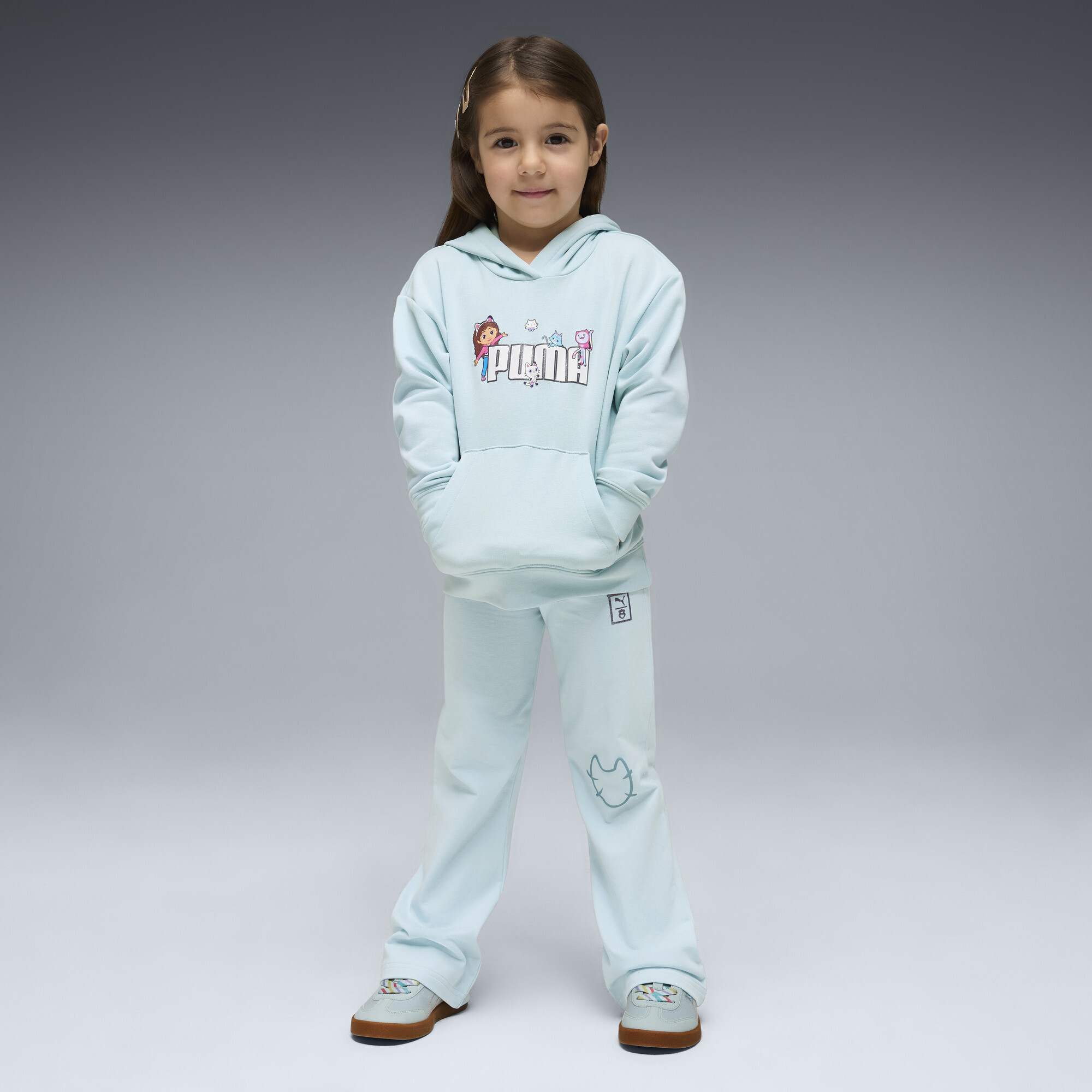 PUMA x GABBY'S DOLLHOUSE relaxte hoodie met print voor Dames, Maat 3-4Y thumbnail 2