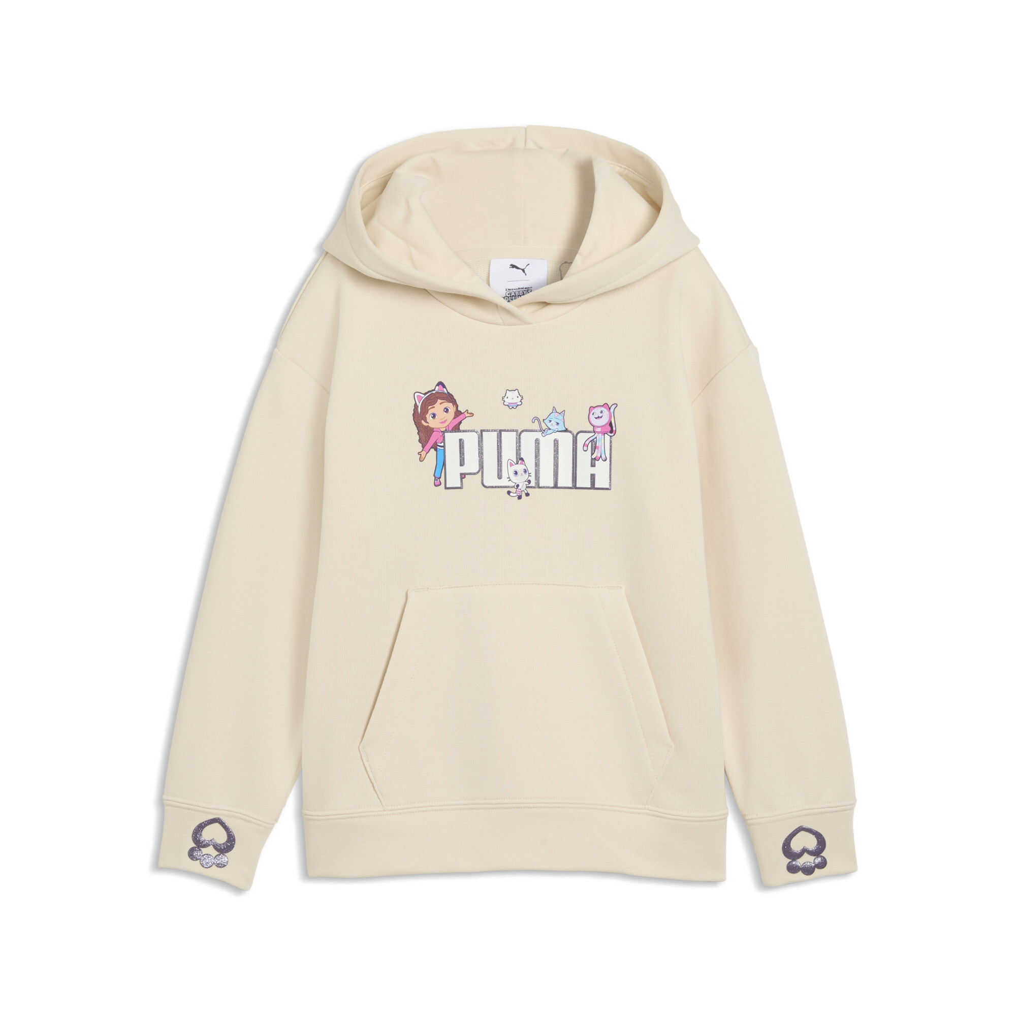 PUMA x GABBY'S DOLLHOUSE relaxte hoodie met print voor Dames, Maat 2-3Y