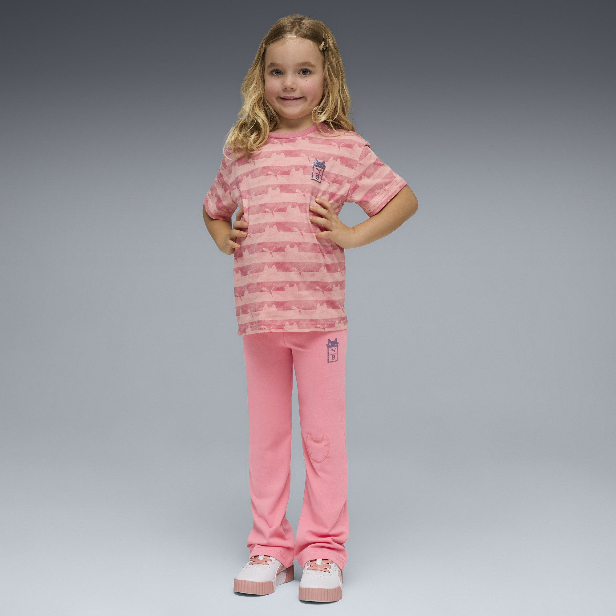 PUMA x GABBY'S DOLLHOUSE uitlopende legging voor Dames, Roze, Maat 4-5Y thumbnail 4