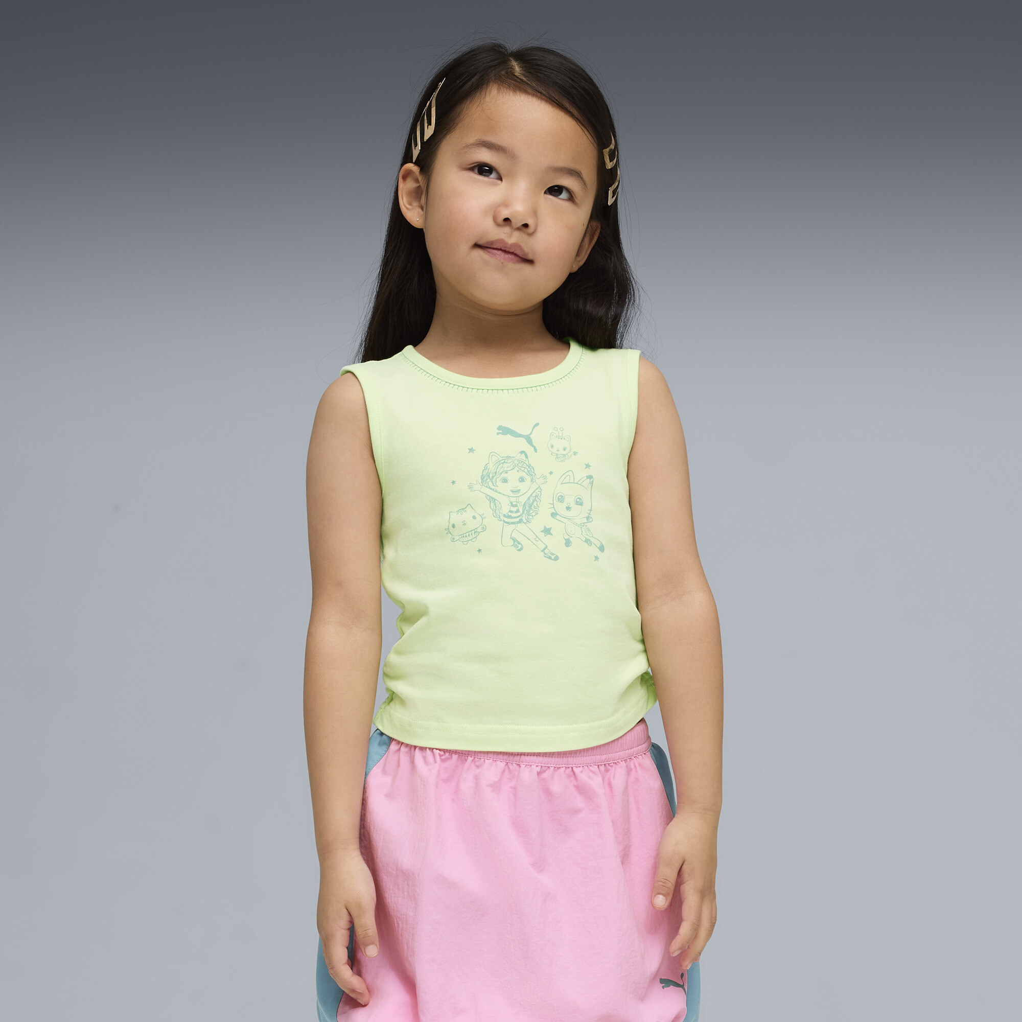 PUMA x GABBY'S DOLLHOUSE tanktop met slanke pasvorm voor Dames, Maat 3-4Y thumbnail 4