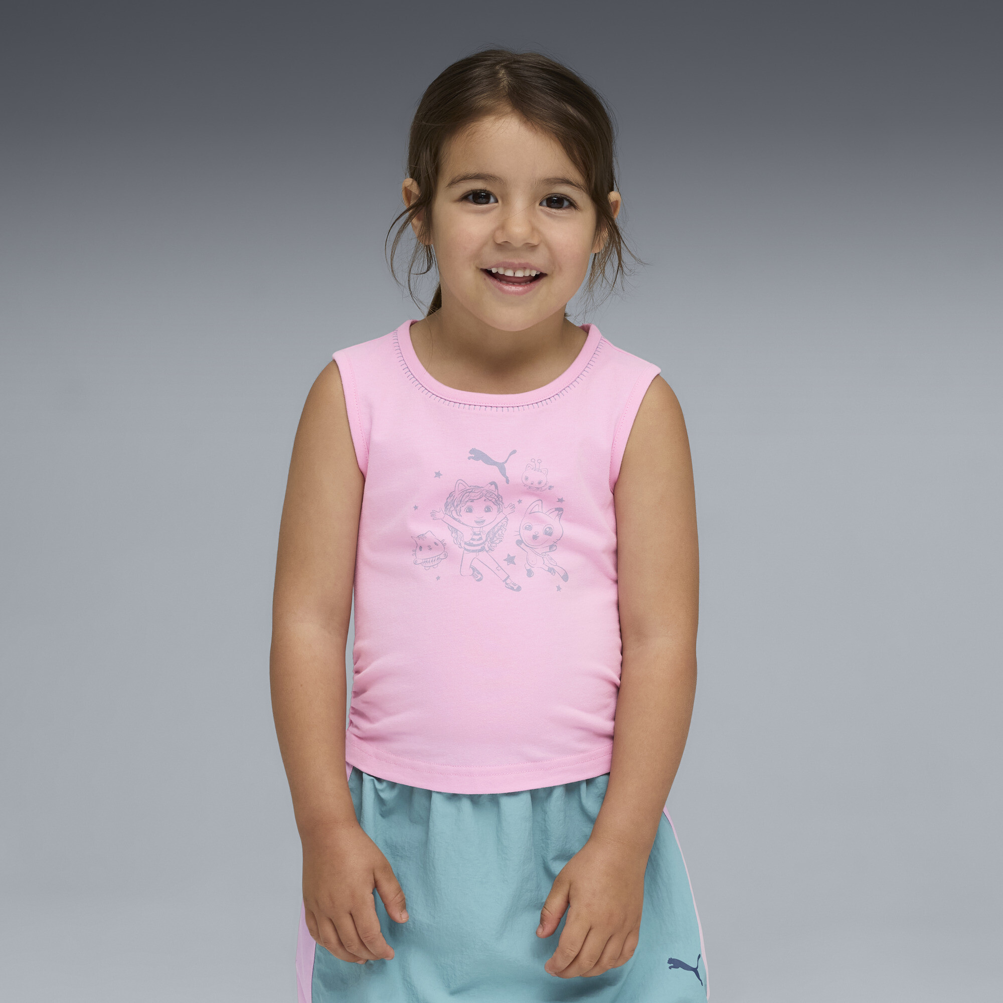 PUMA x GABBY'S DOLLHOUSE tanktop met slanke pasvorm voor Dames, Roze, Maat 4-5Y thumbnail 4