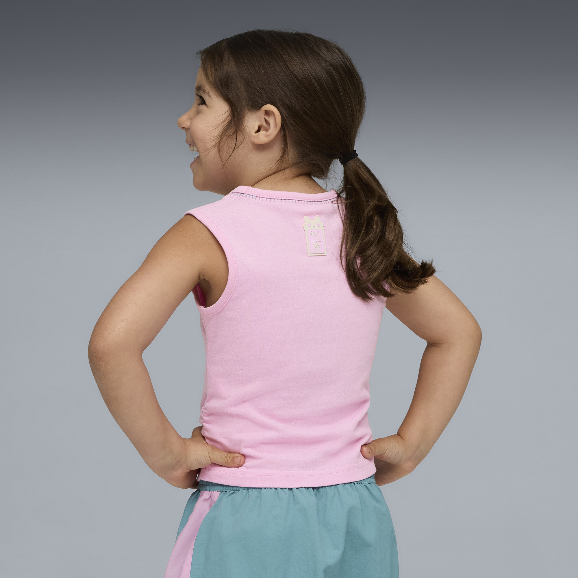 PUMA x GABBY'S DOLLHOUSE tanktop met slanke pasvorm voor Dames, Roze, Maat 4-5Y thumbnail 3