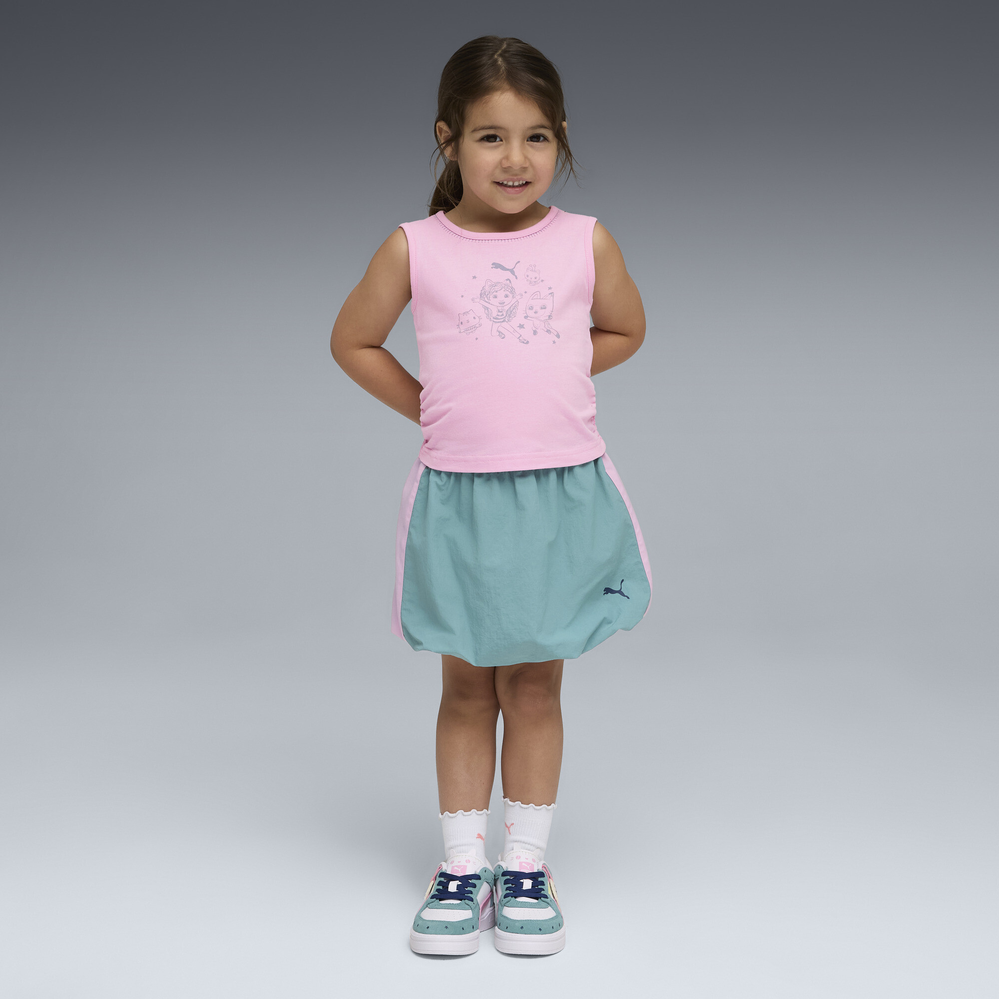 PUMA x GABBY'S DOLLHOUSE tanktop met slanke pasvorm voor Dames, Roze, Maat 4-5Y thumbnail 2