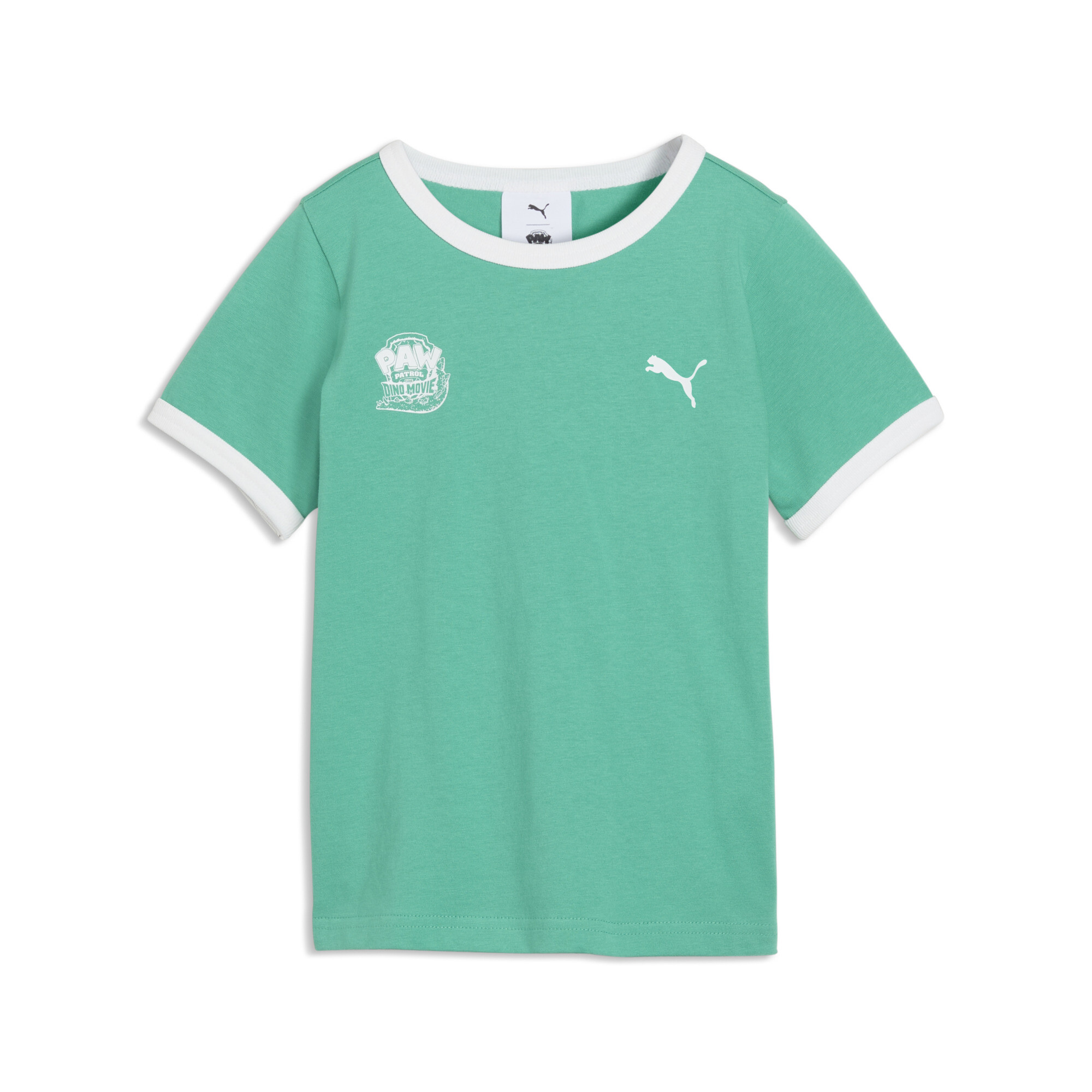 PUMA x PAW PATROL Ringer-T-Shirt Kinder, Accessoires, Grün, 2-3Y
