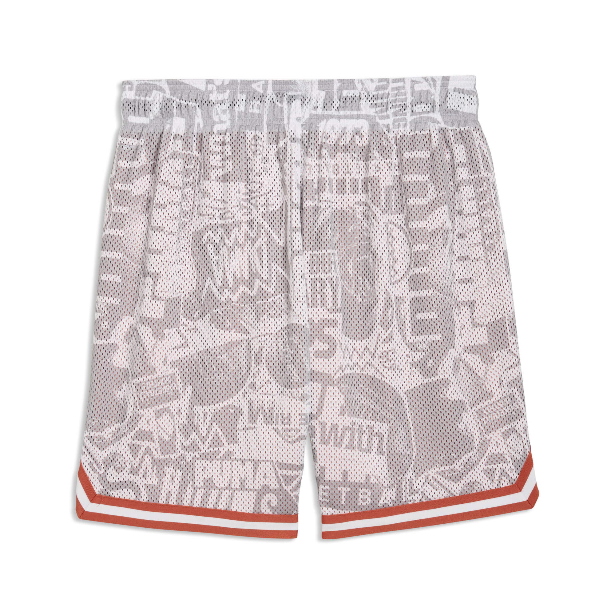 PUMA Out of Practice relaxte basketbalshort voor Heren, Grijs, Maat S thumbnail 2