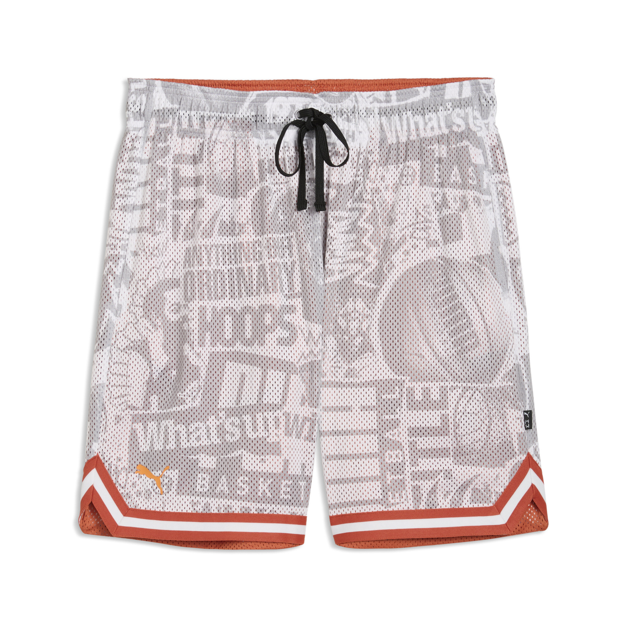 PUMA Out of Practice relaxte basketbalshort voor Heren, Grijs, Maat S thumbnail 3