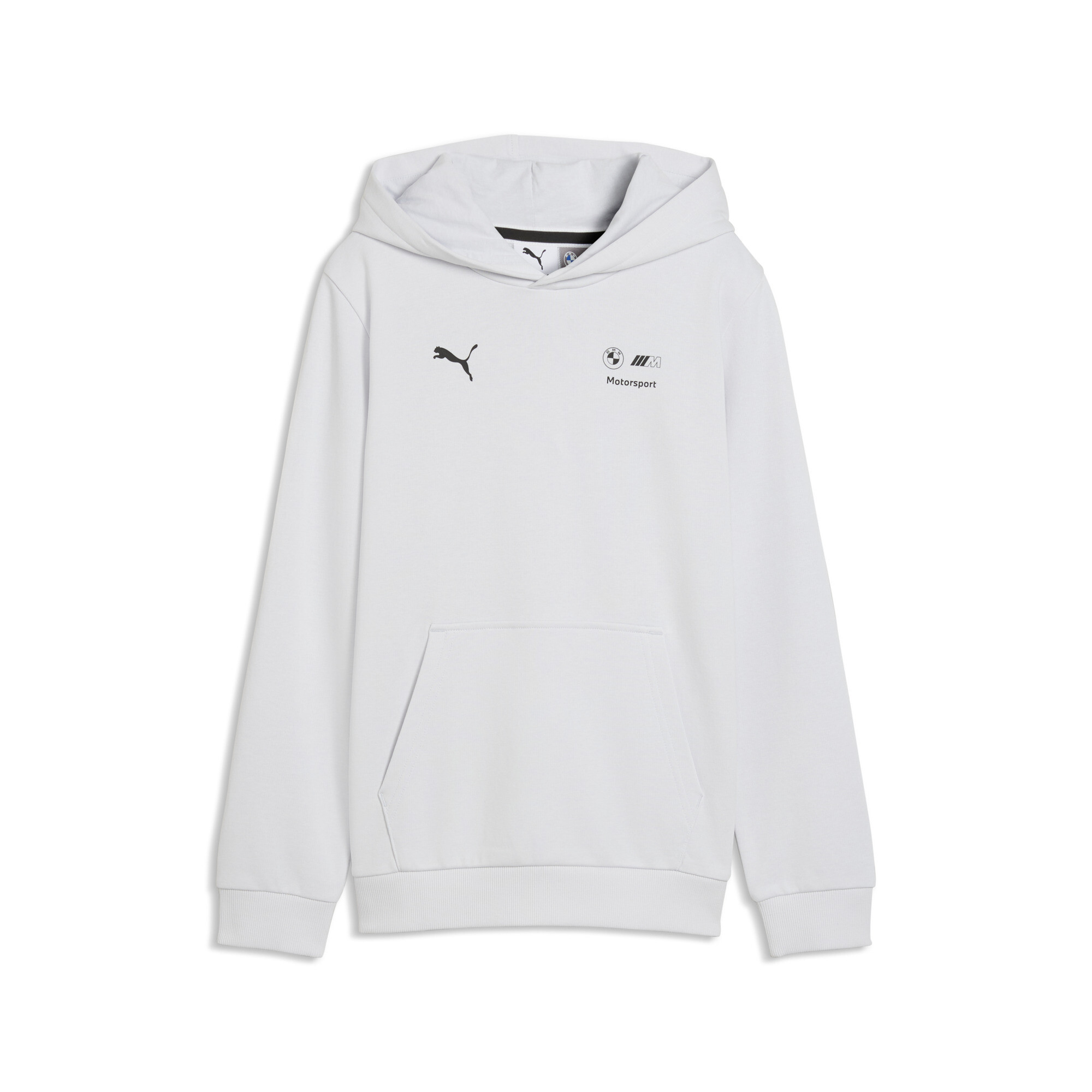 PUMA BMW M MOTORSPORT Essentials hoodie, Zilver, Maat 11-12Y