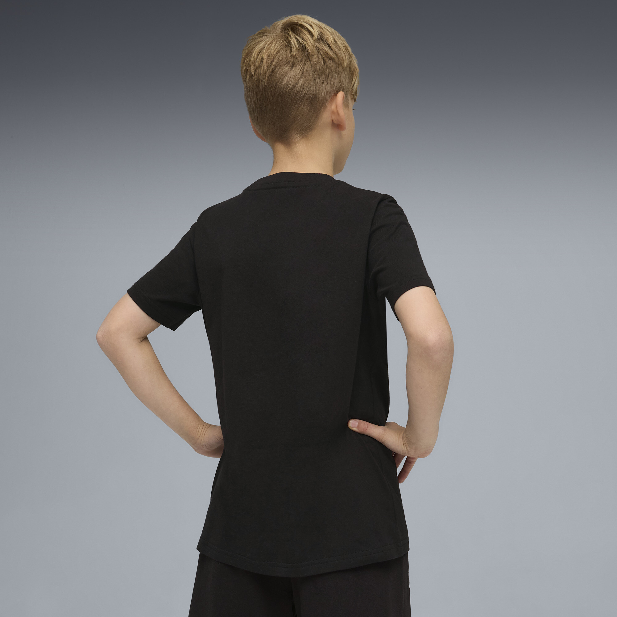 PUMA BMW M Motorsport Essentials T-shirt, Zwart, Maat 15-16Y thumbnail 2