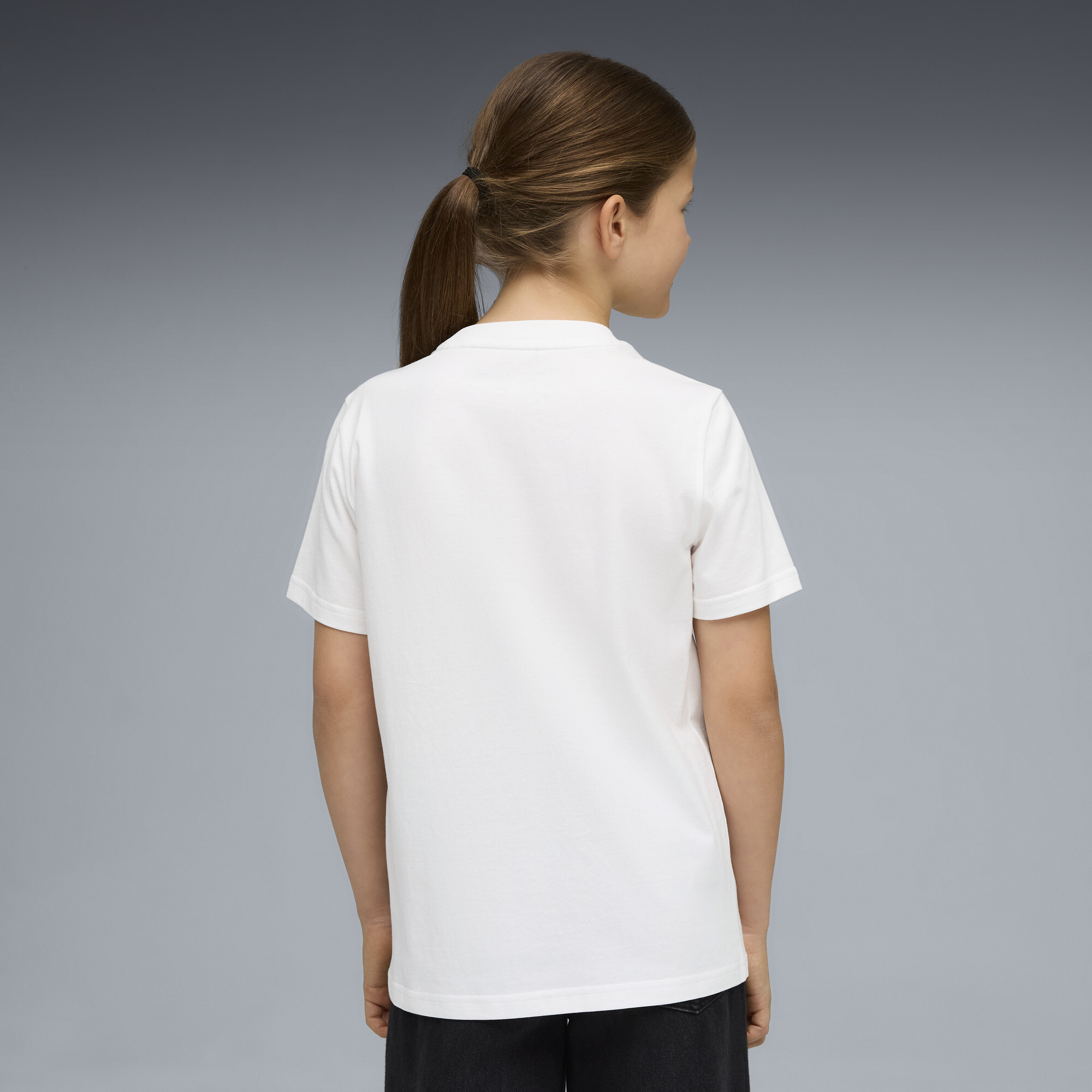 PUMA BMW M Motorsport Essentials T-shirt, Wit, Maat 7-8Y thumbnail 2