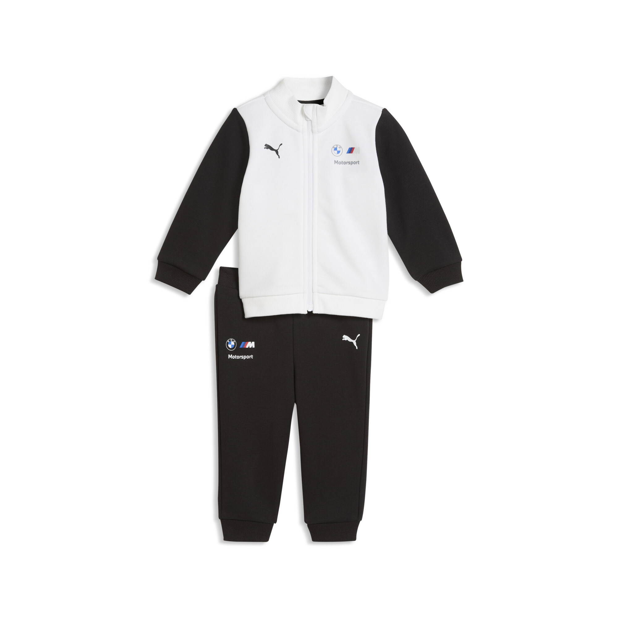 PUMA BMW M MOTORSPORT Essentials joggingset, Zwart, Maat 3-4Y