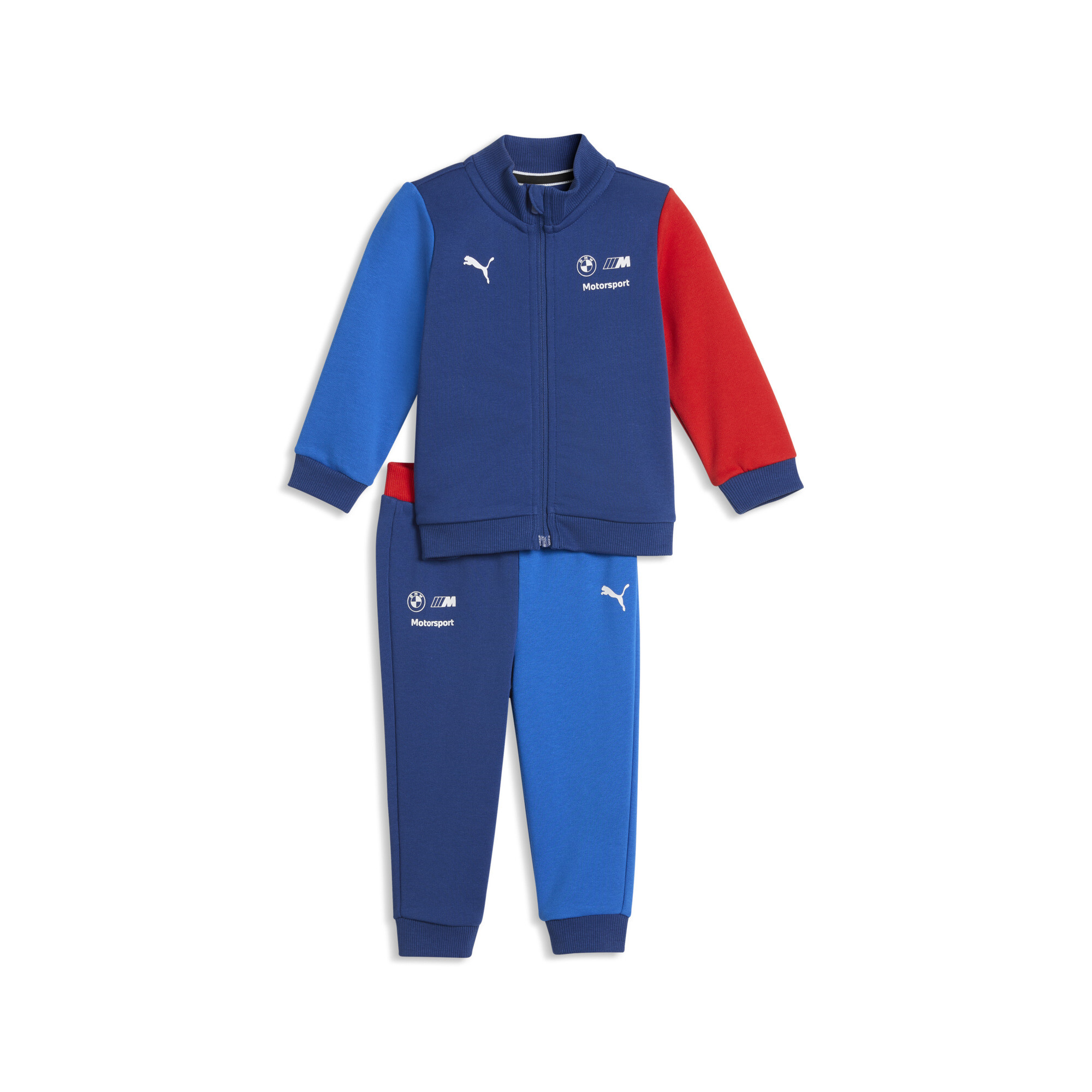 PUMA BMW M MOTORSPORT Essentials joggingset, Blauw, Maat 1-2Y