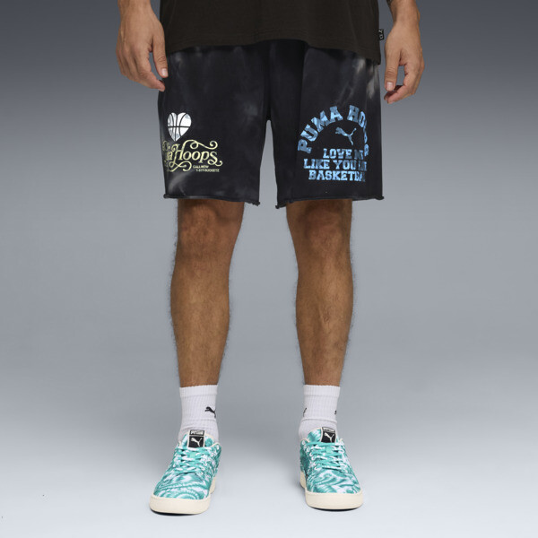 Shorts PUMA de básquet What The Fun En Negro
