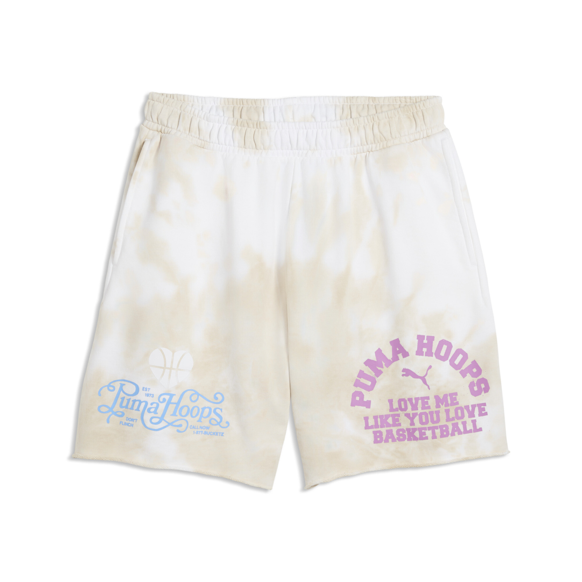 PUMA Wijde What The Fun-basketbalshort, Maat S
