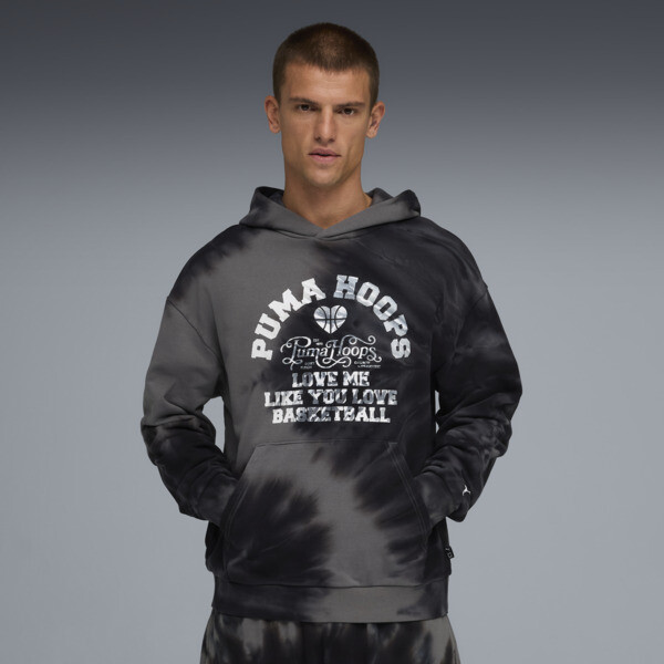 Buzo PUMA con capucha What The Fun para Hombre En Negro