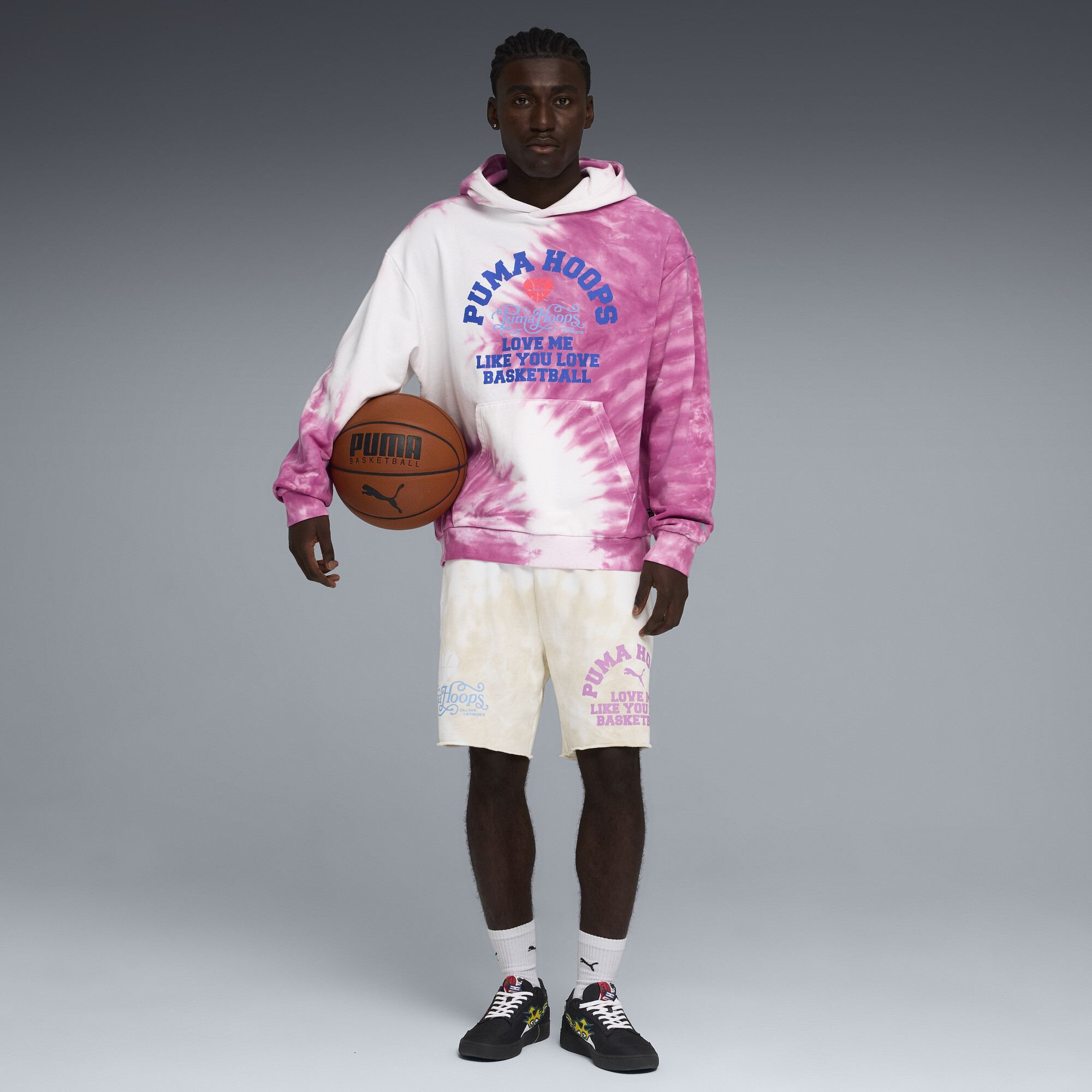 PUMA What The Fun basketbalhoodie voor Heren, Maat XL thumbnail 4
