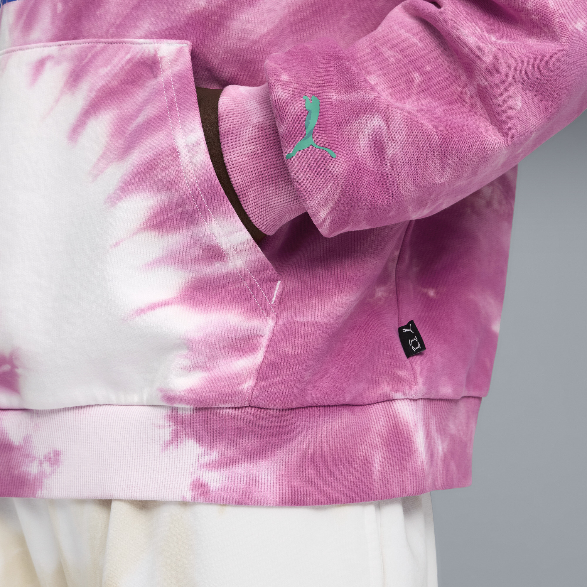 PUMA What The Fun basketbalhoodie voor Heren, Maat XL thumbnail 2